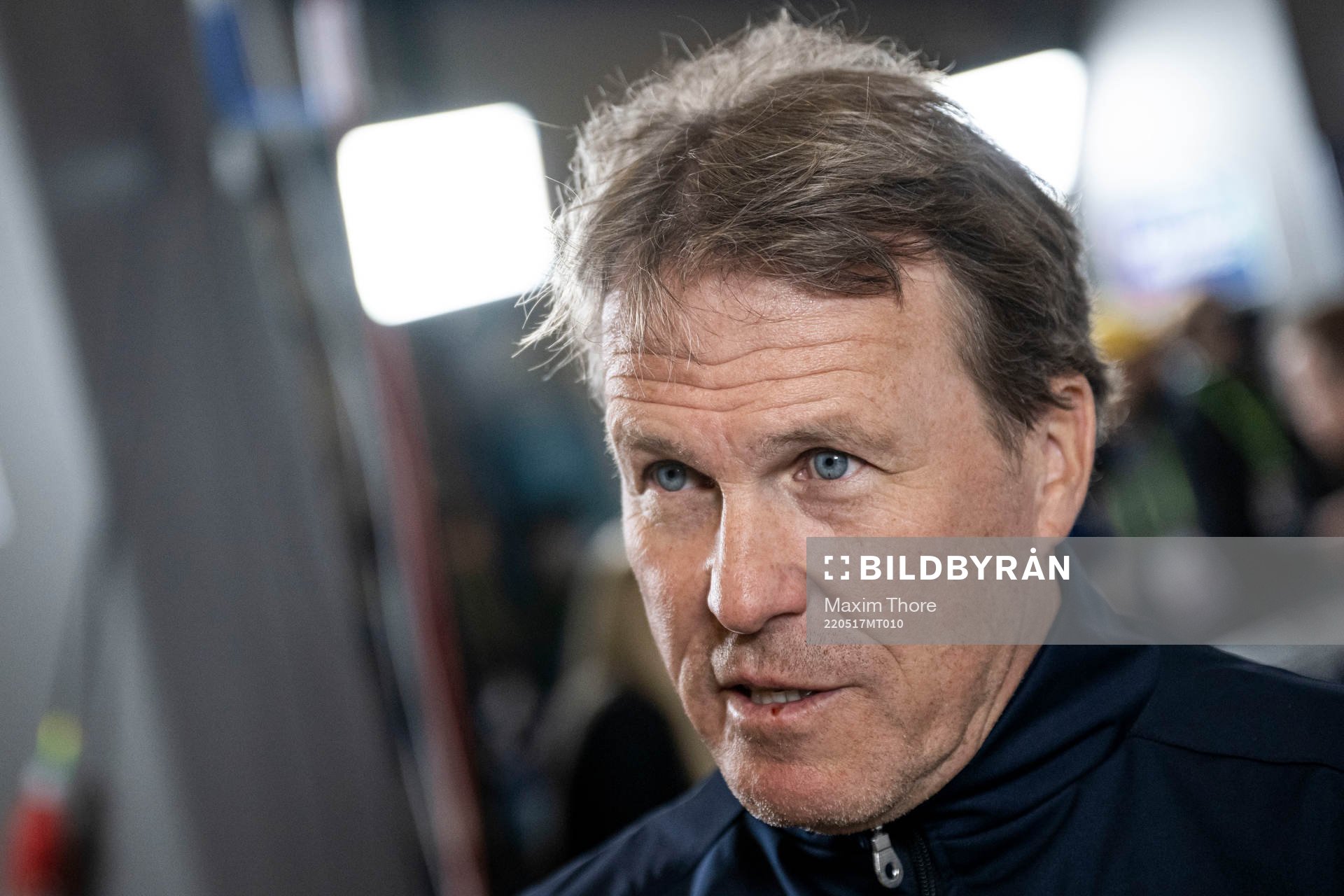 Head coach Johan Garpenlöv of Sweden