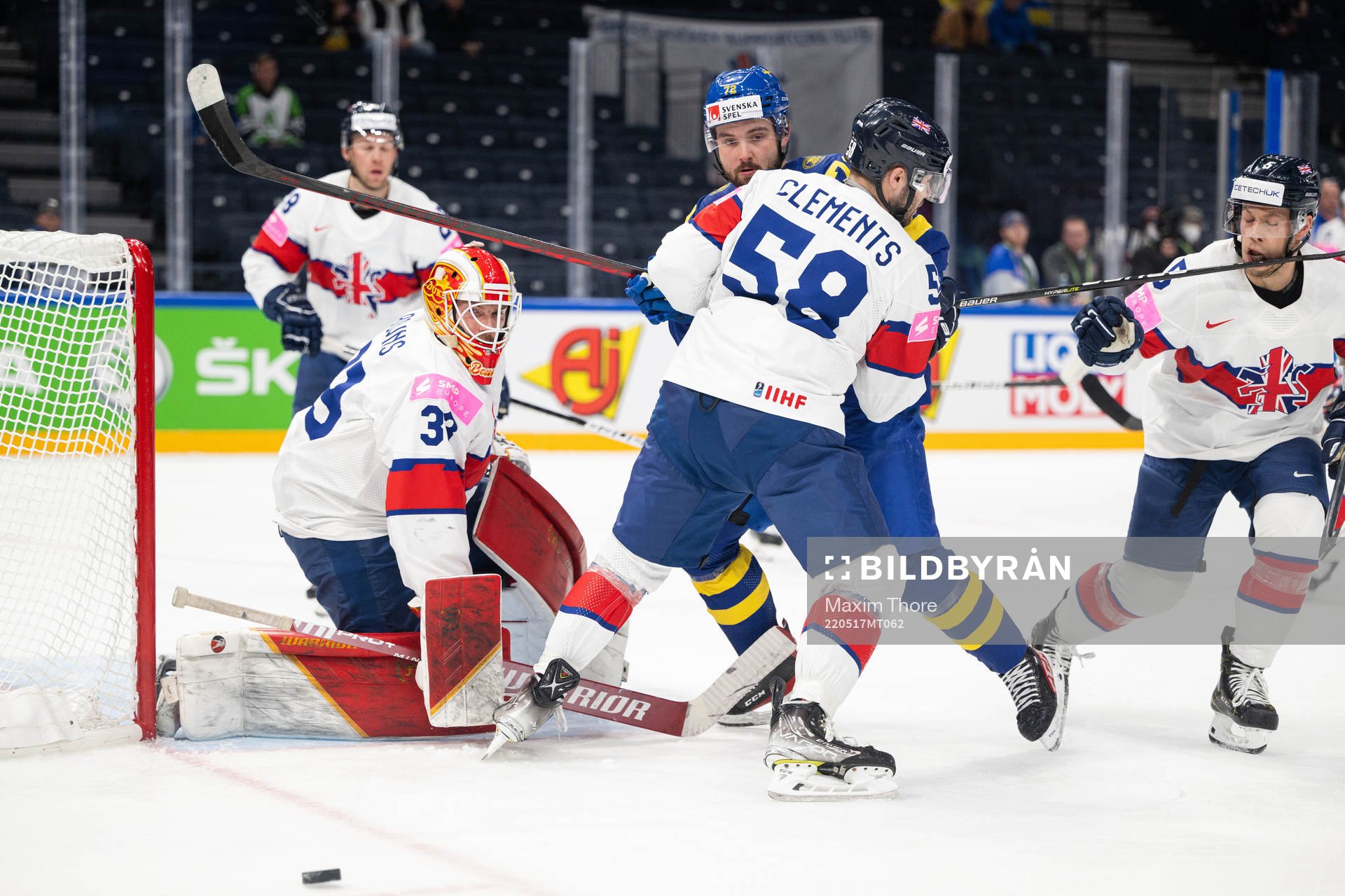 Emil Bemström of Sweden