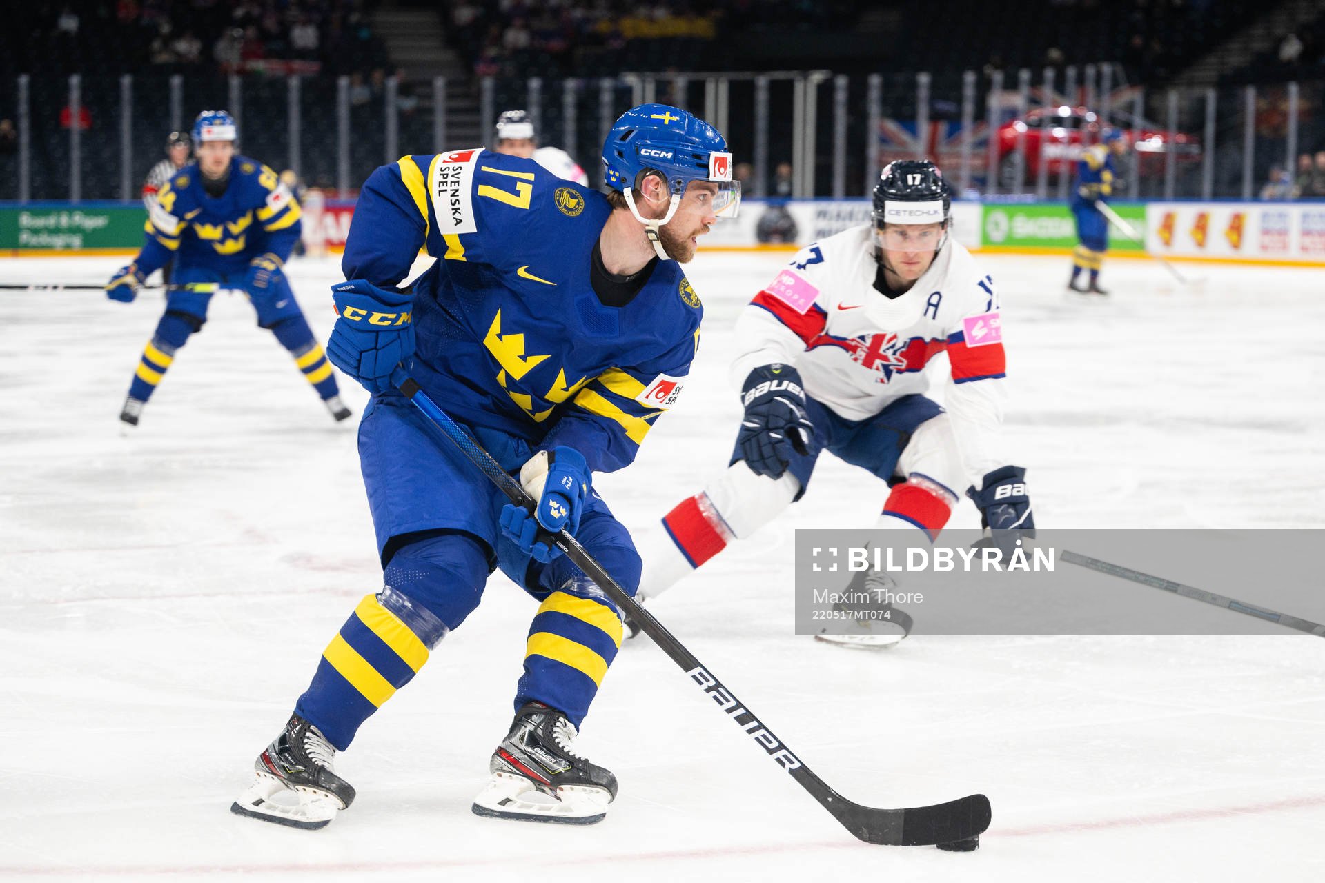 Oskar Lang of Sweden