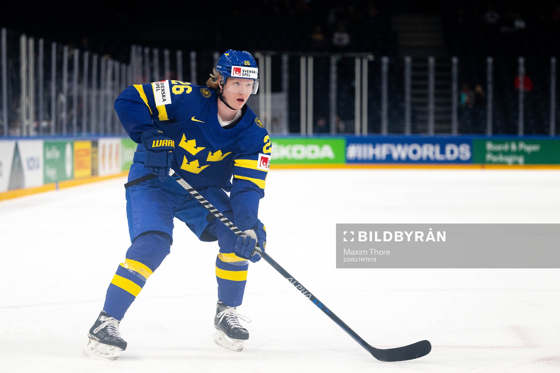 Rasmus Dahlin of Sweden