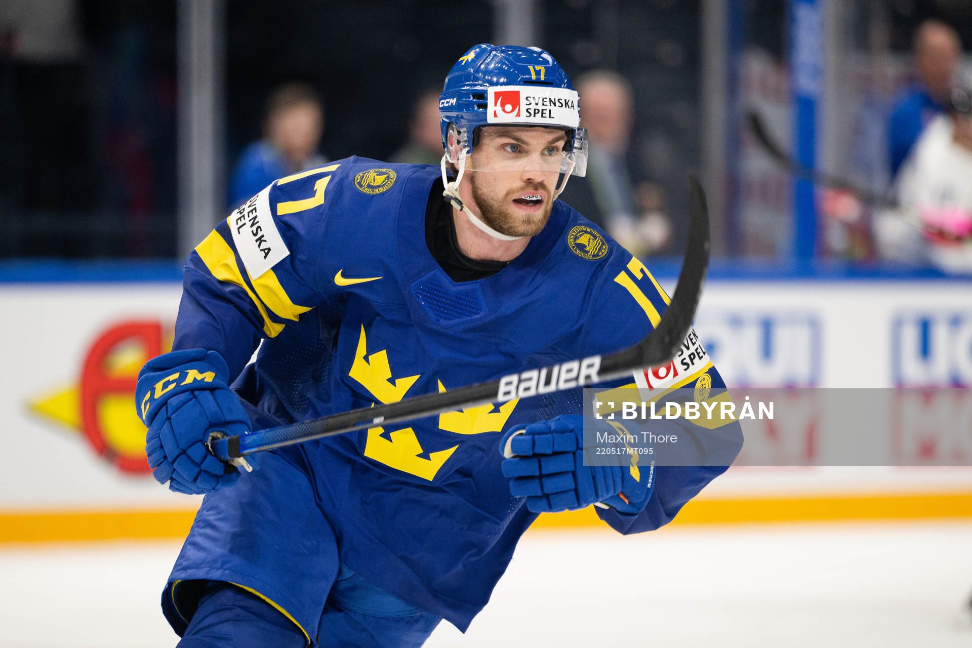 Oskar Lang of Sweden