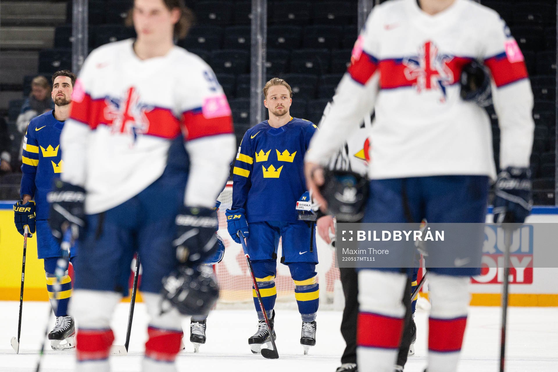 Erik Gustafsson and Rasmus Asplund of Sweden
