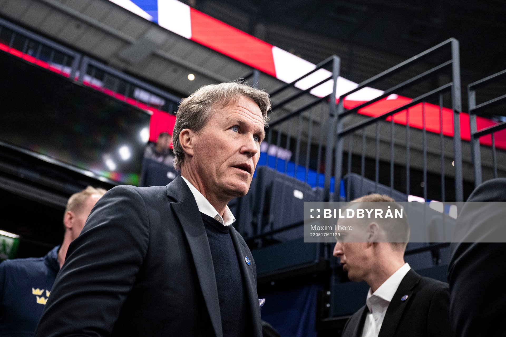 Head coach Johan Garpenlöv of Sweden