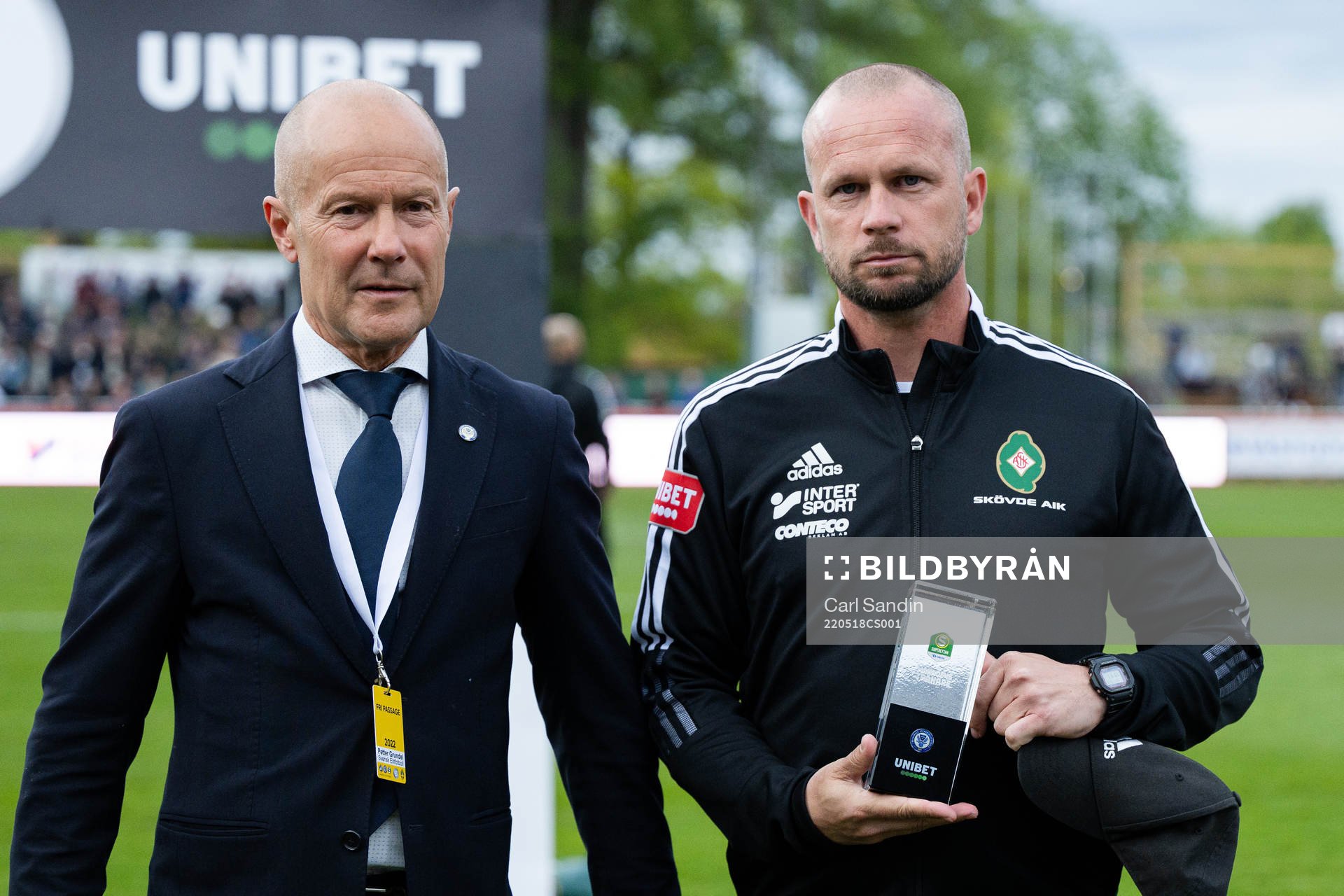 Skövdes tränare Tobias Linderoth