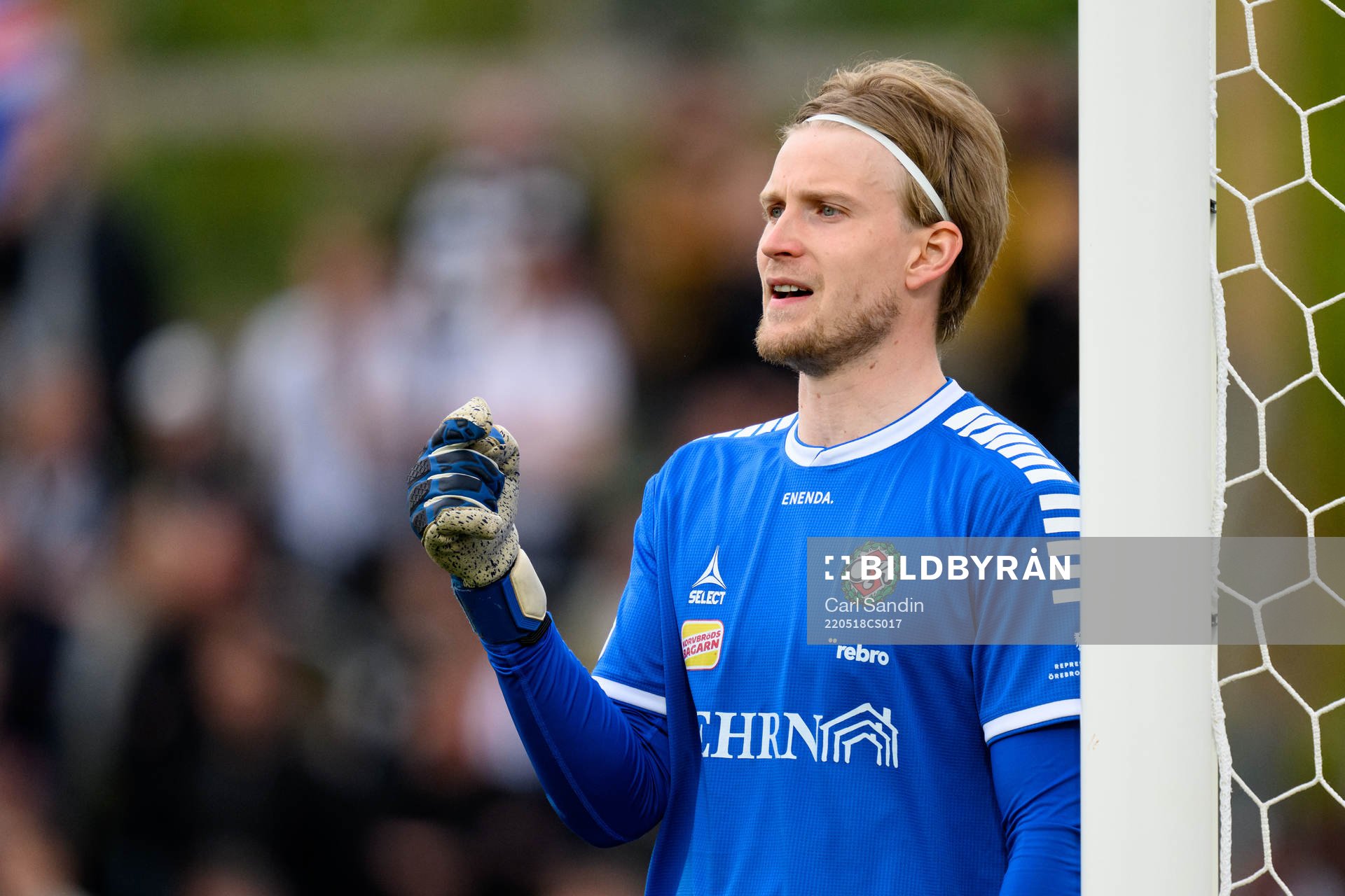 Örebros målvakt William Eskelinen