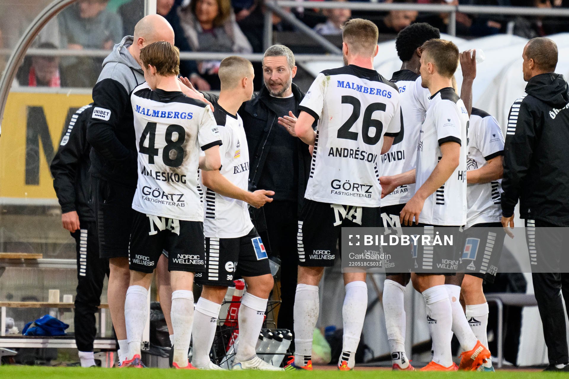 Örebros tränare Axel Kjäll