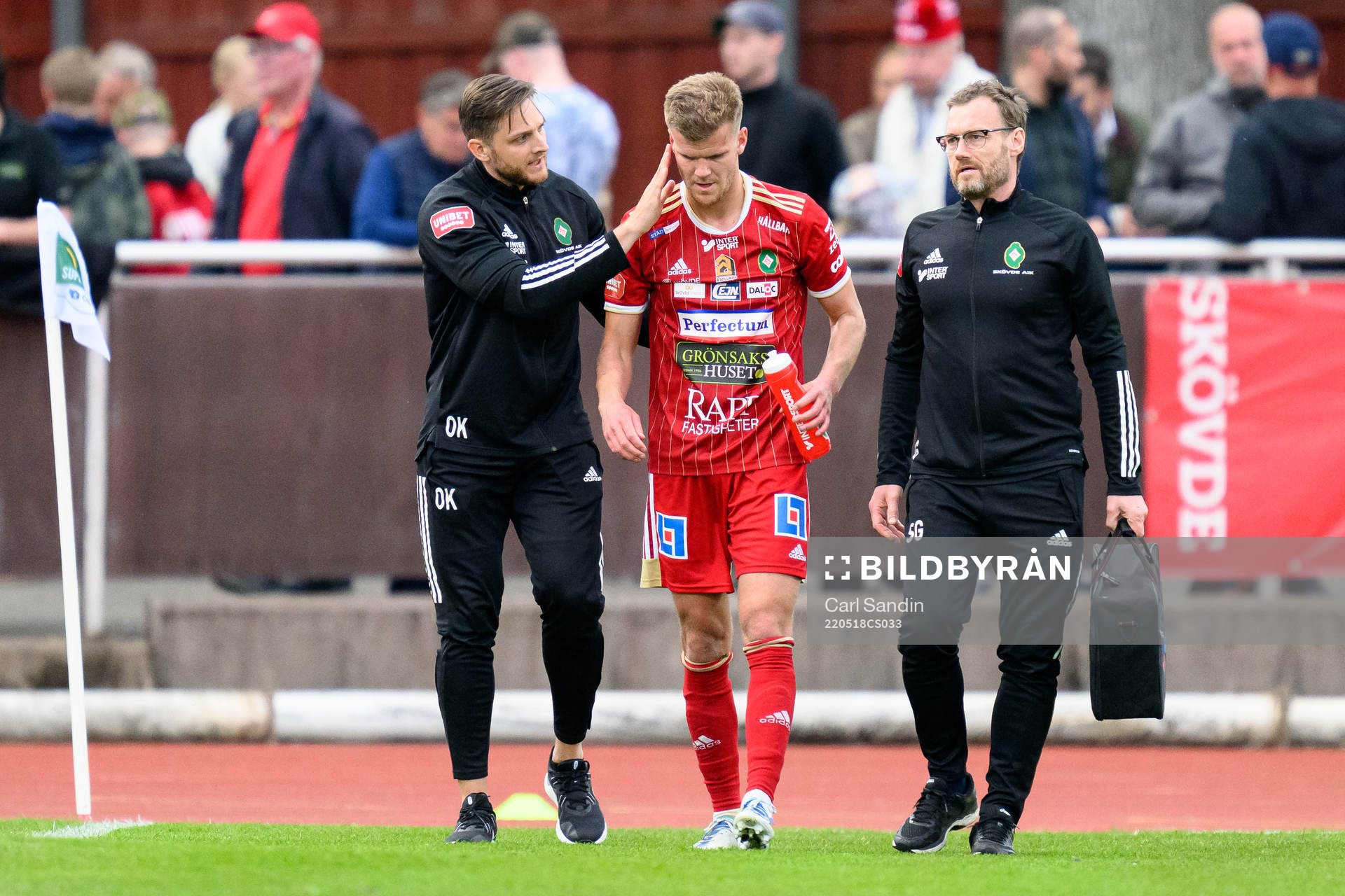 Skövdes Elias Lindell utgår skadad