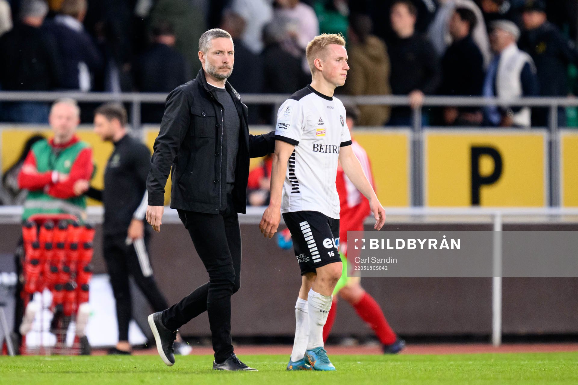 Örebros tränare Axel Kjäll och David Seger
