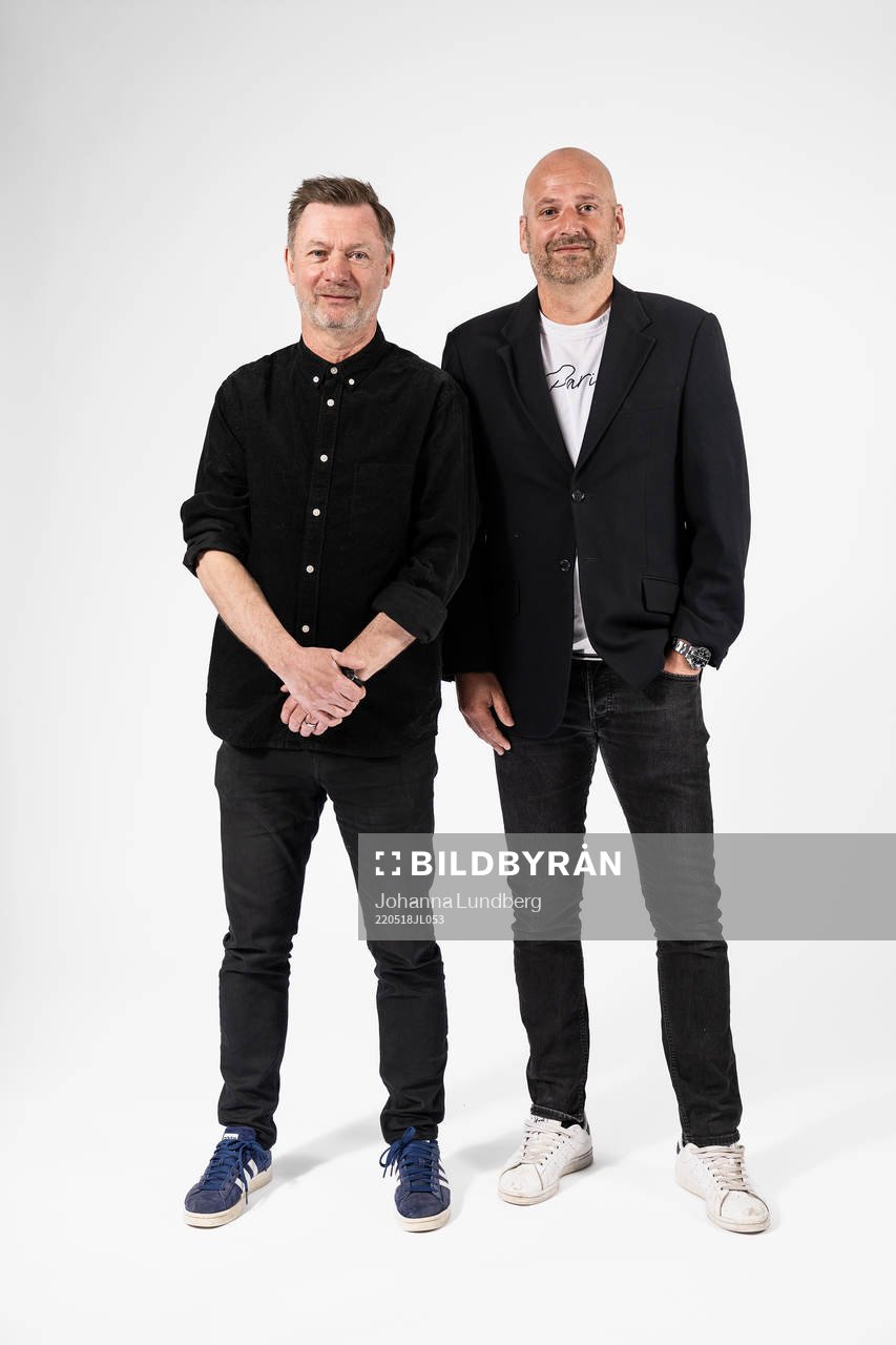 Peter Gerhardsson, förbundskapten, och Magnus Wikman,