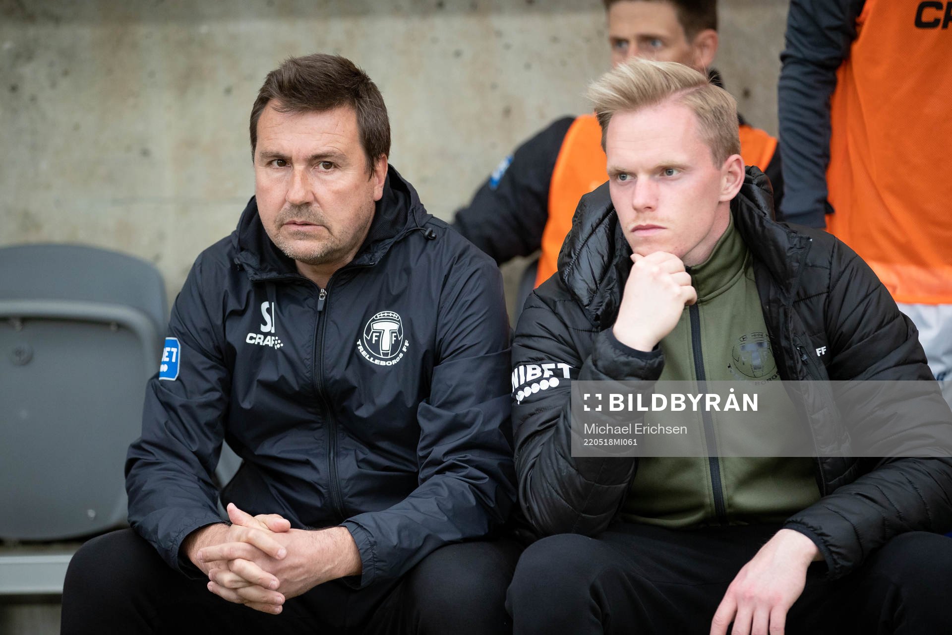 Trelleborgs assisterande tränare Stefan Jacobsson och