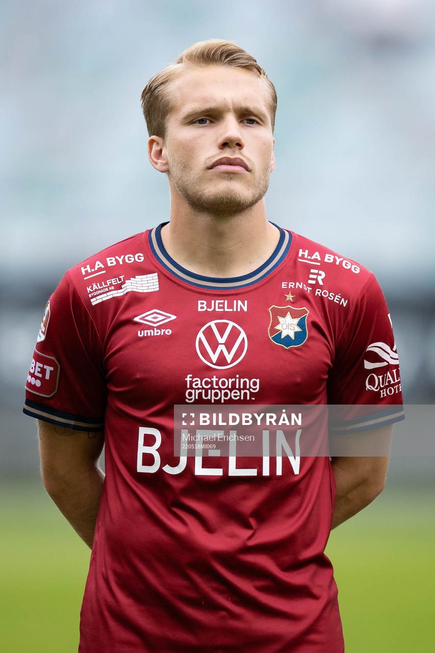 Örgrytes Hampus Dahlqvist på line up innan