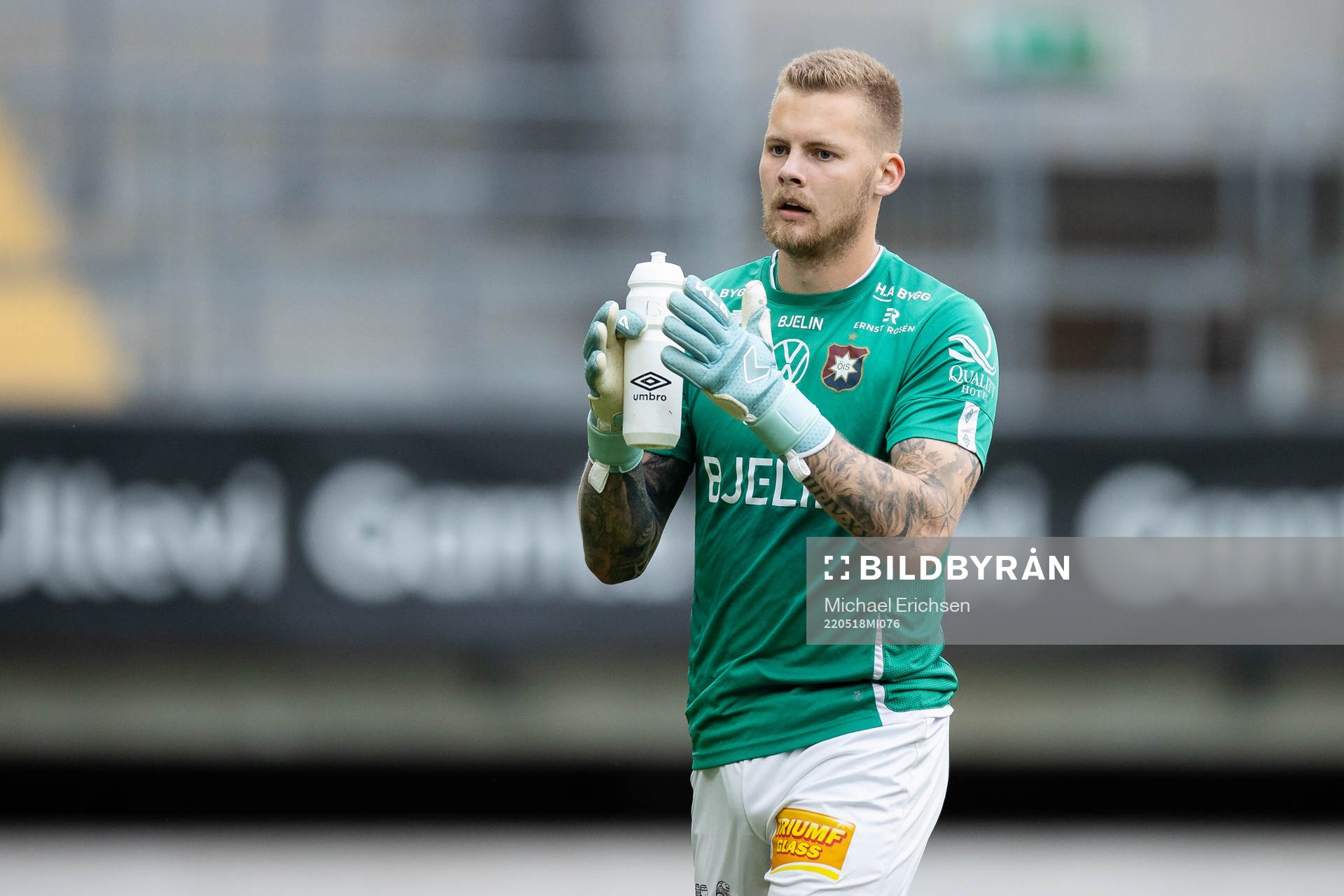 Örgrytes målvakt Robin Wallinder