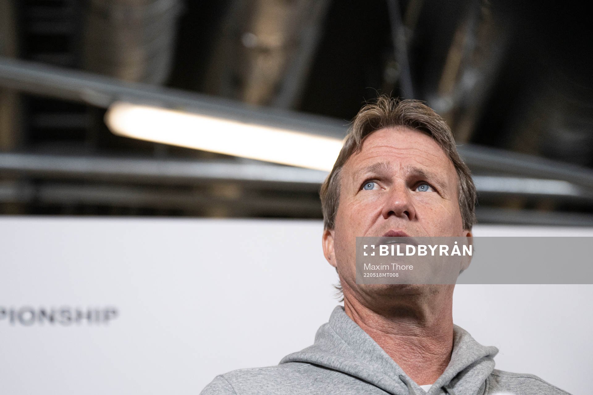 Head coach Johan Garpenlöv of Sweden