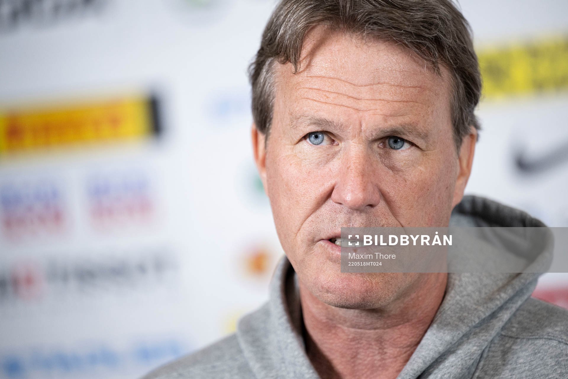 Head coach Johan Garpenlöv of Sweden
