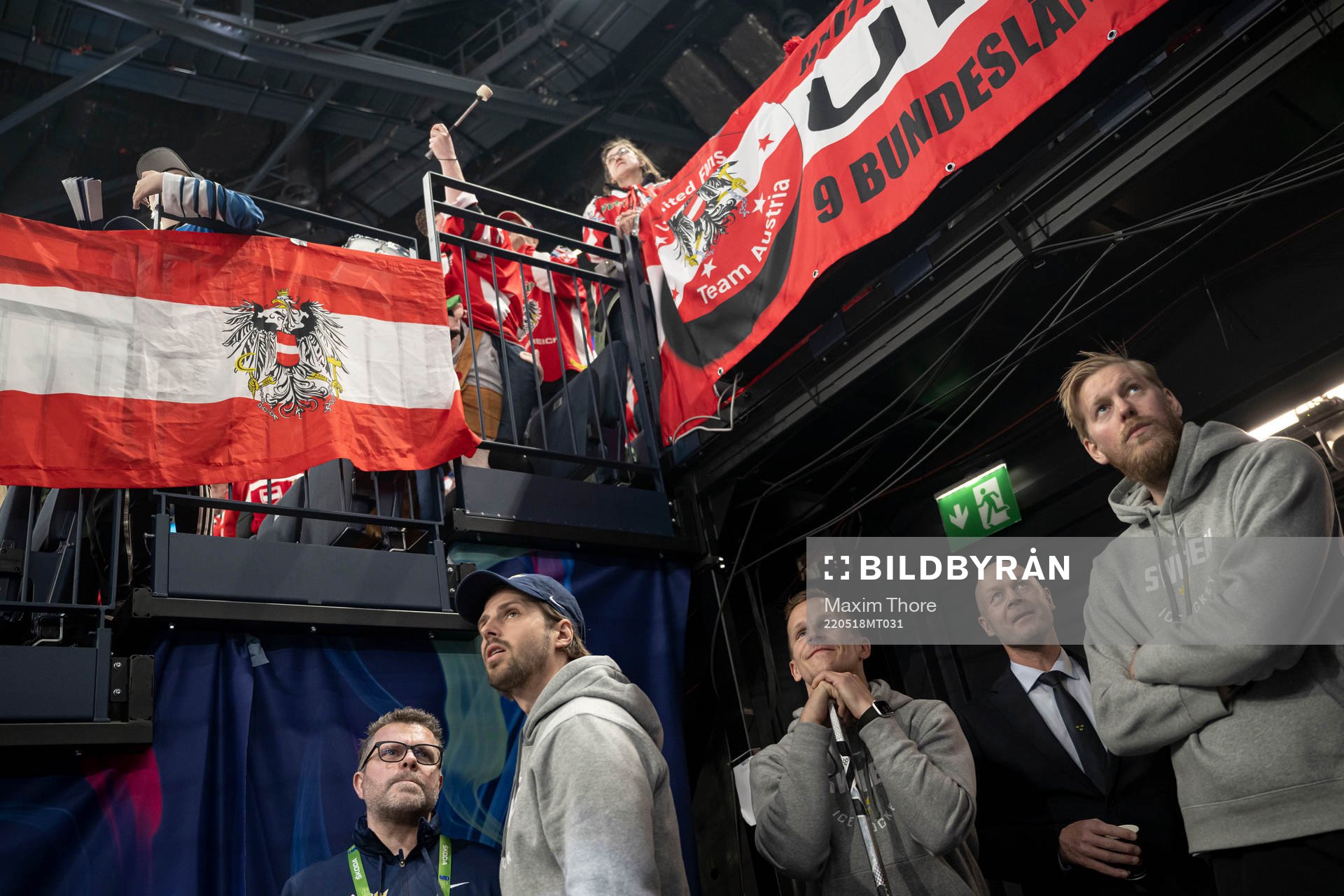 Mathias Bromé, Max Friberg, assistant coach Marcus