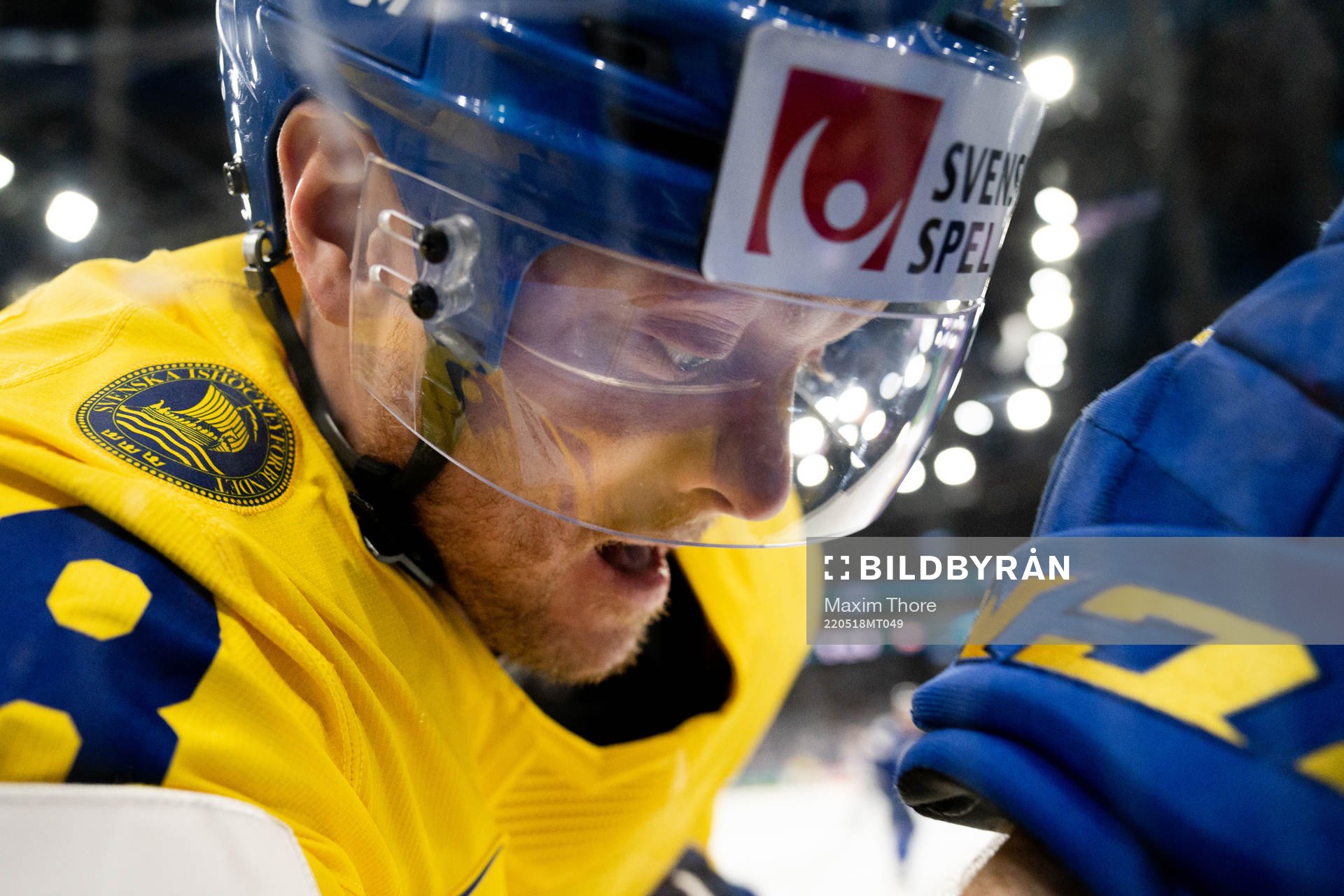 Carl Klingberg of Sweden
