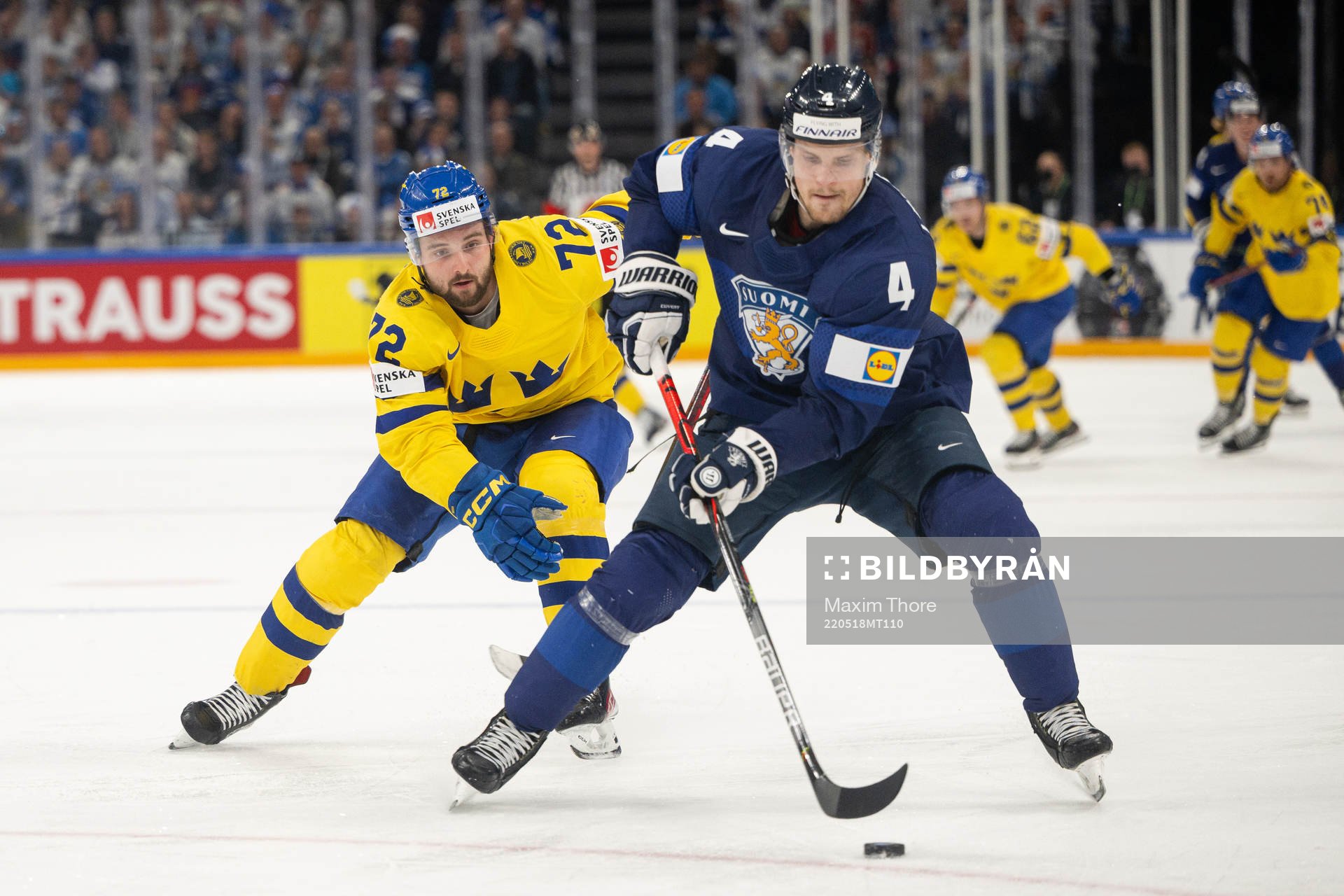 Emil Bemström of Sweden and Mikko Lehtonen of Finland