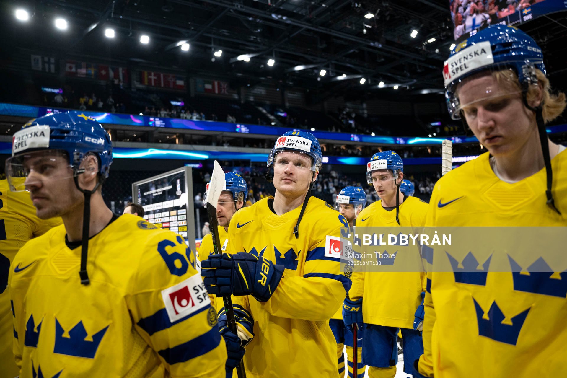 Carl Grundström of Sweden celebrate