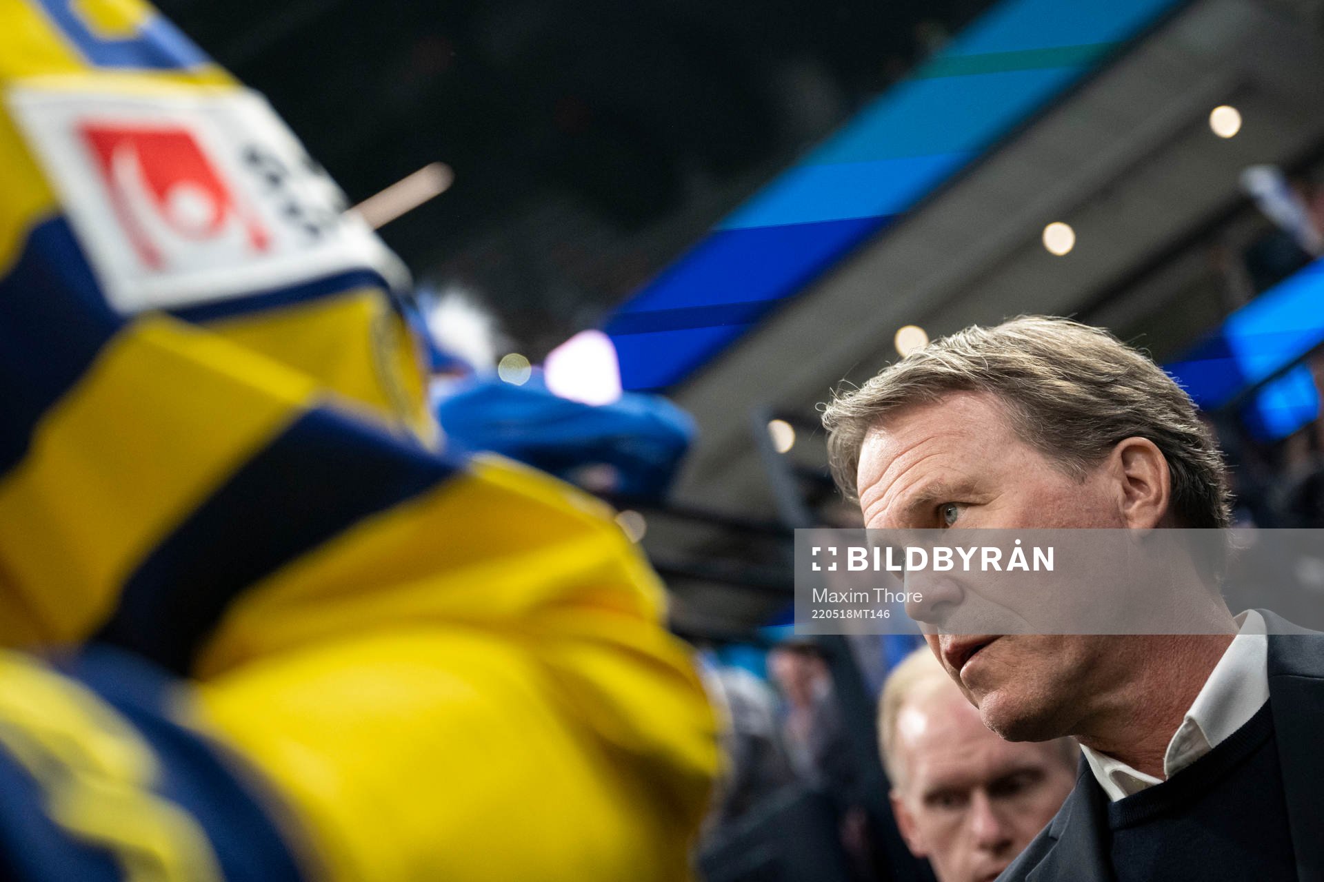 Head coach Johan Garpenlöv of Sweden
