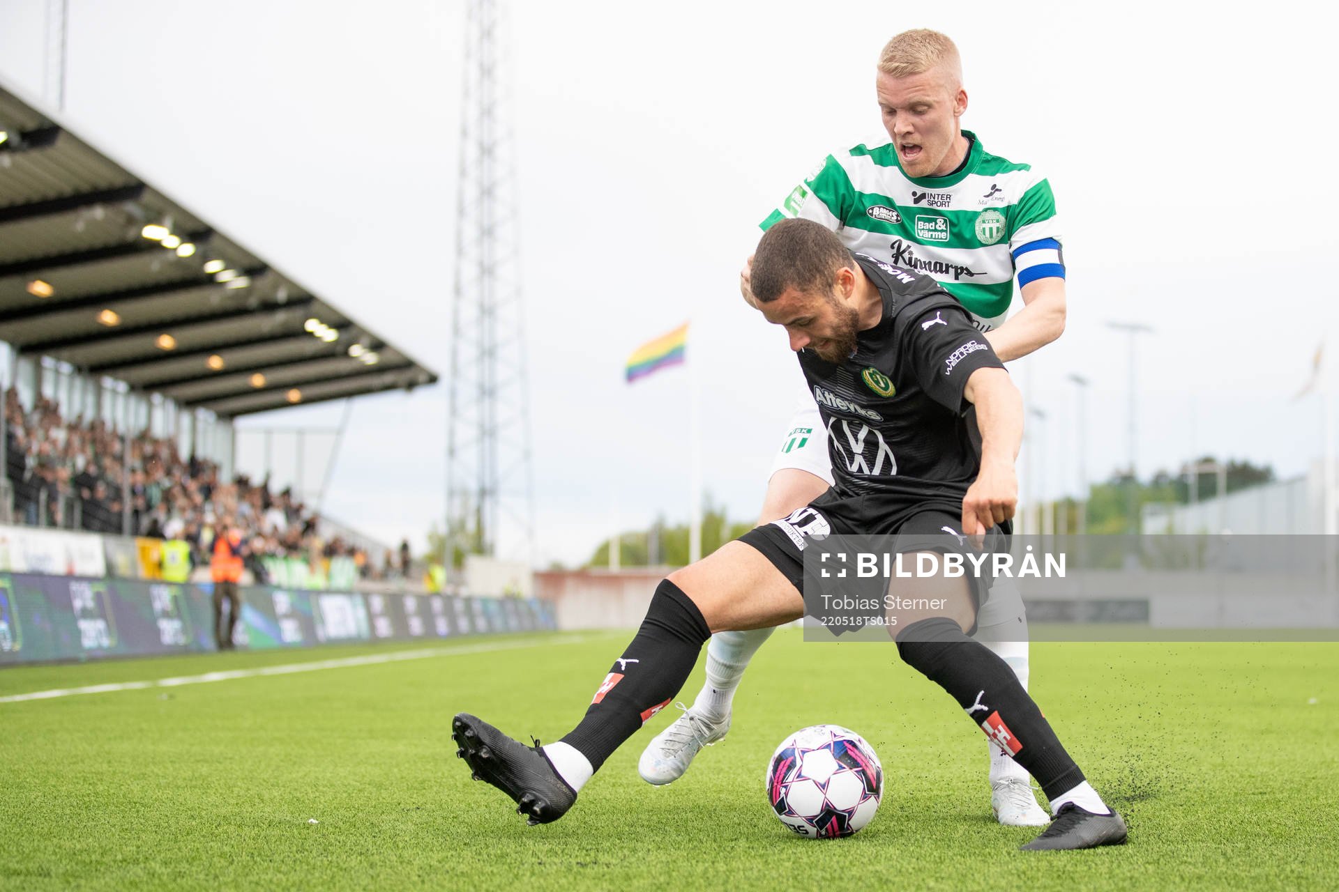 Jönköpings Malkolm Moenza och Västerås Simon Johansson
