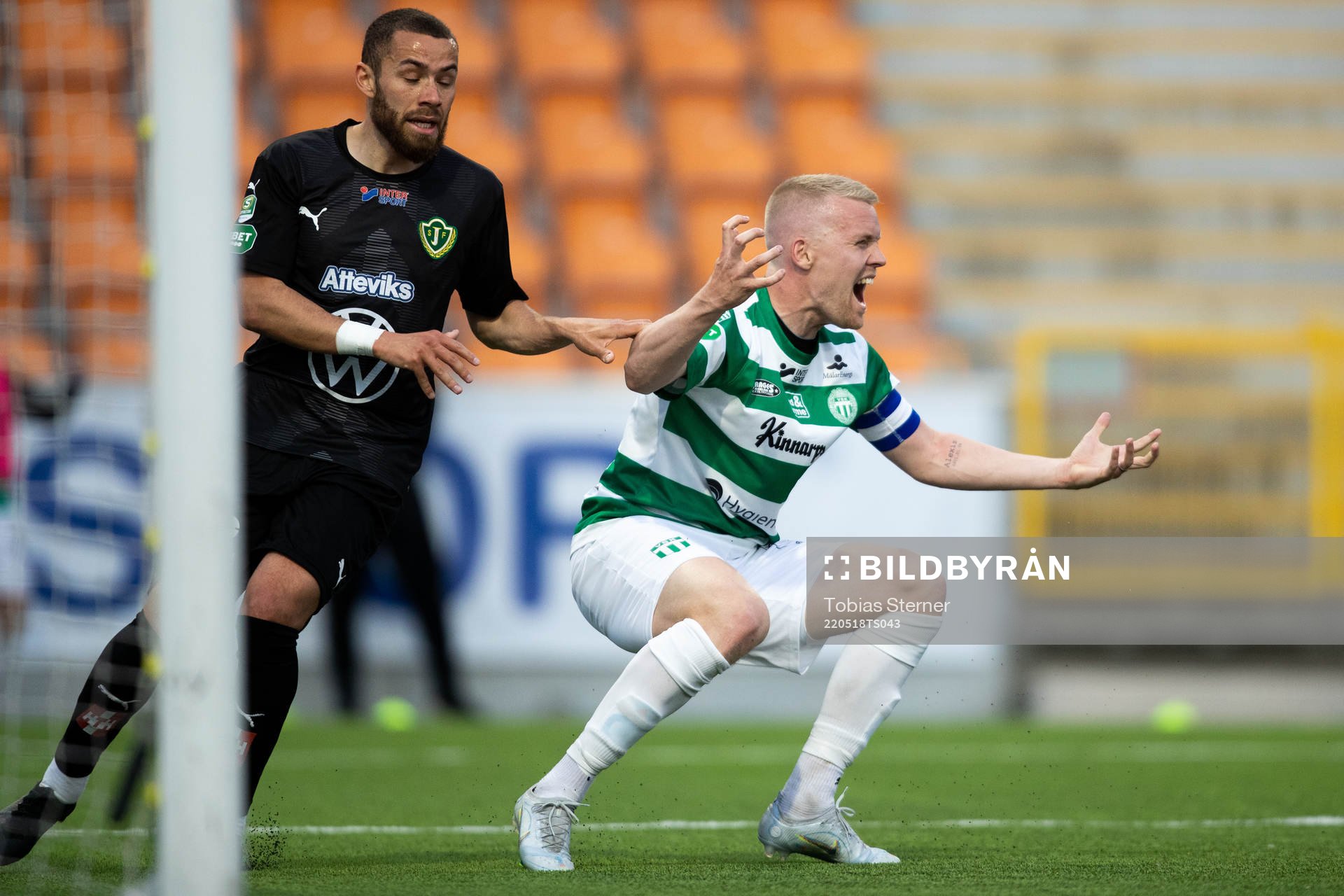 Västerås Simon Johansson reagerar