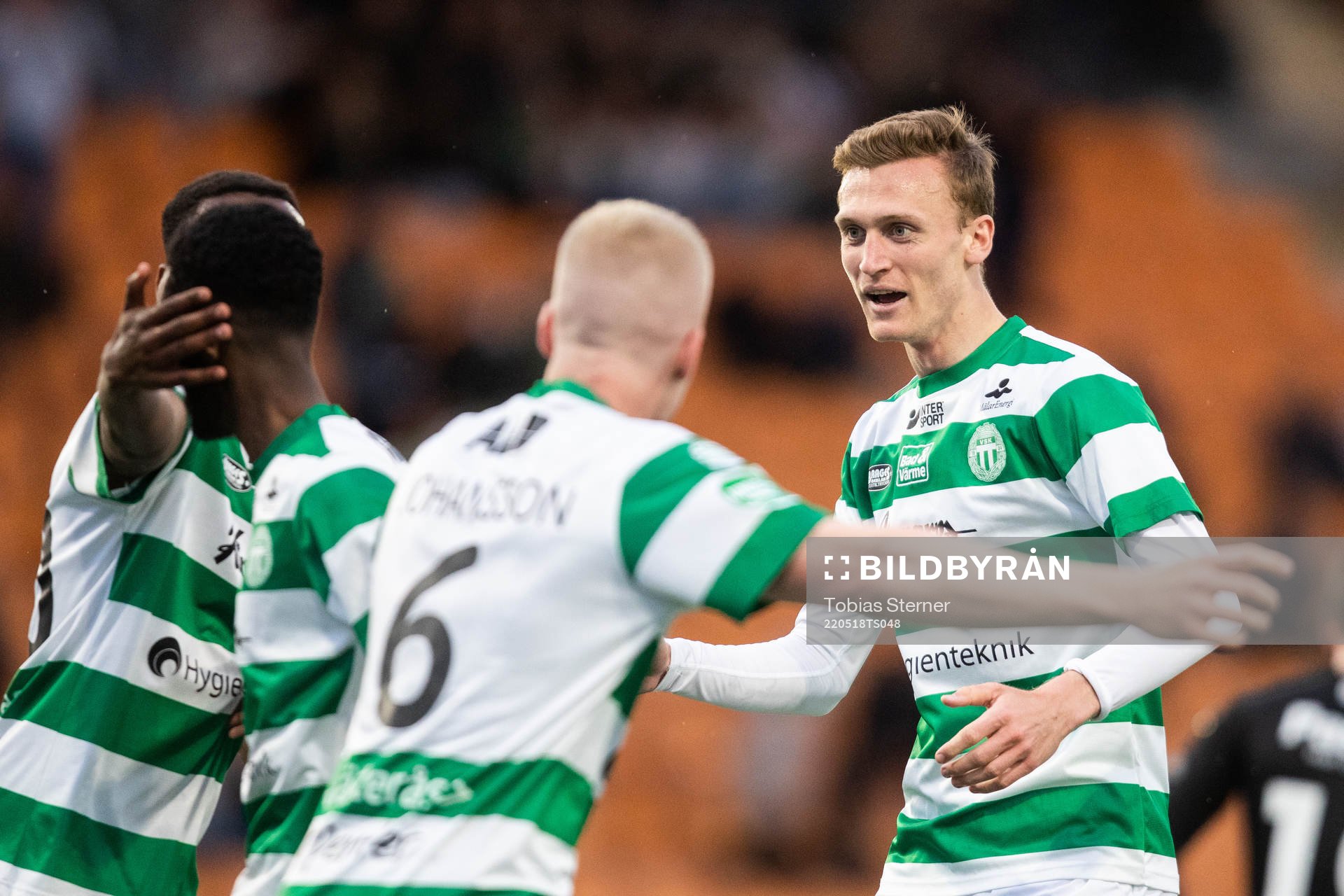 Västerås Viktor Granath jublar
