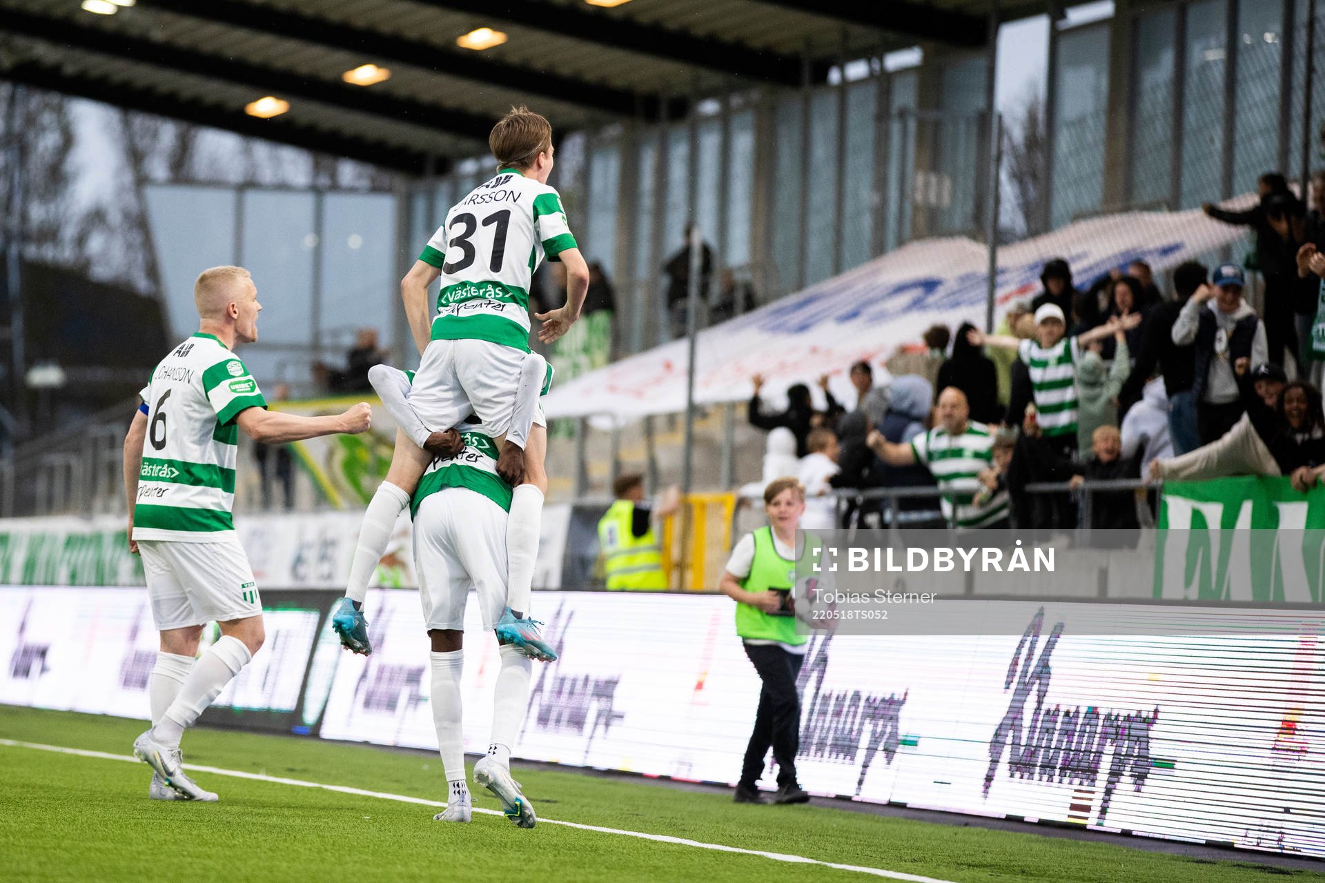 Västerås Max Larsson  och Västerås Mohammed Mahammed