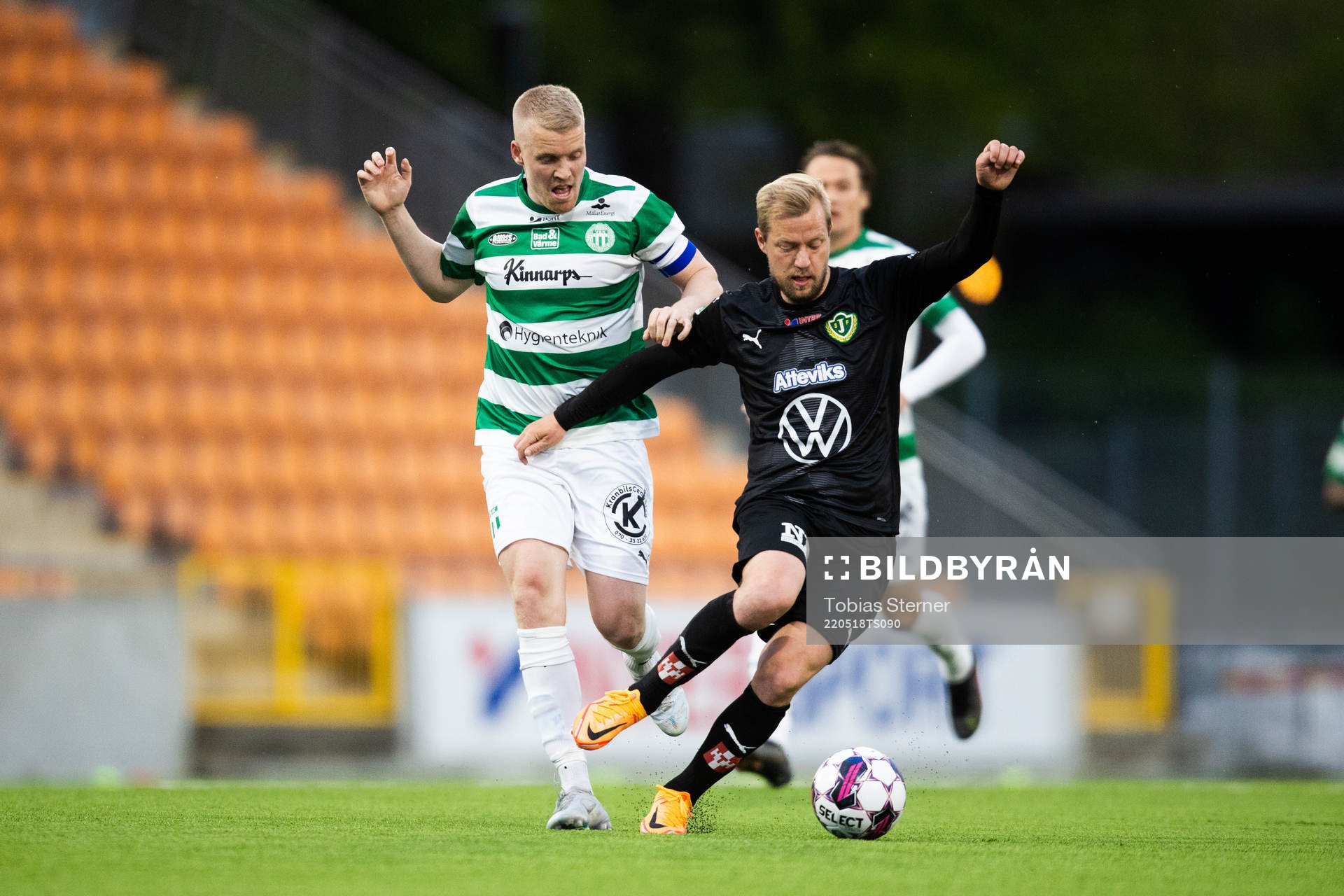 Västerås Simon Johansson och Jönköpings Sebastian Crona