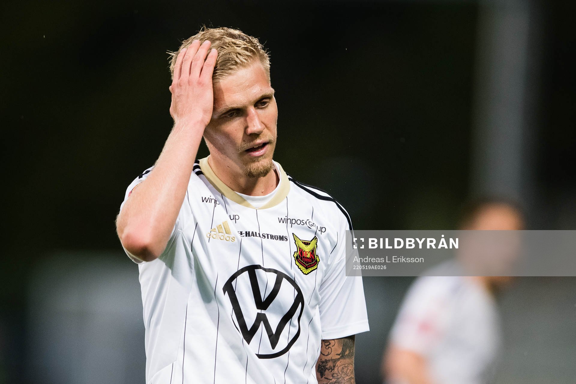 Östersunds André Österholm deppar