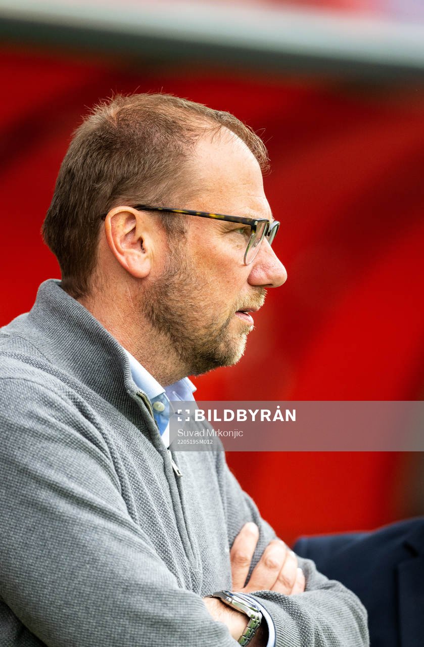 Halmstads tränare Magnus Haglund