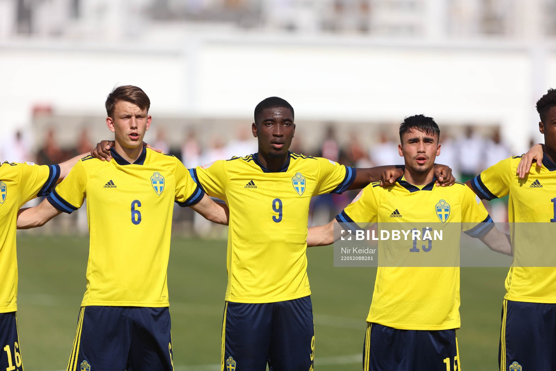 Kazper Karlsson , Emmanuel Tannor and Alexander Hughes of