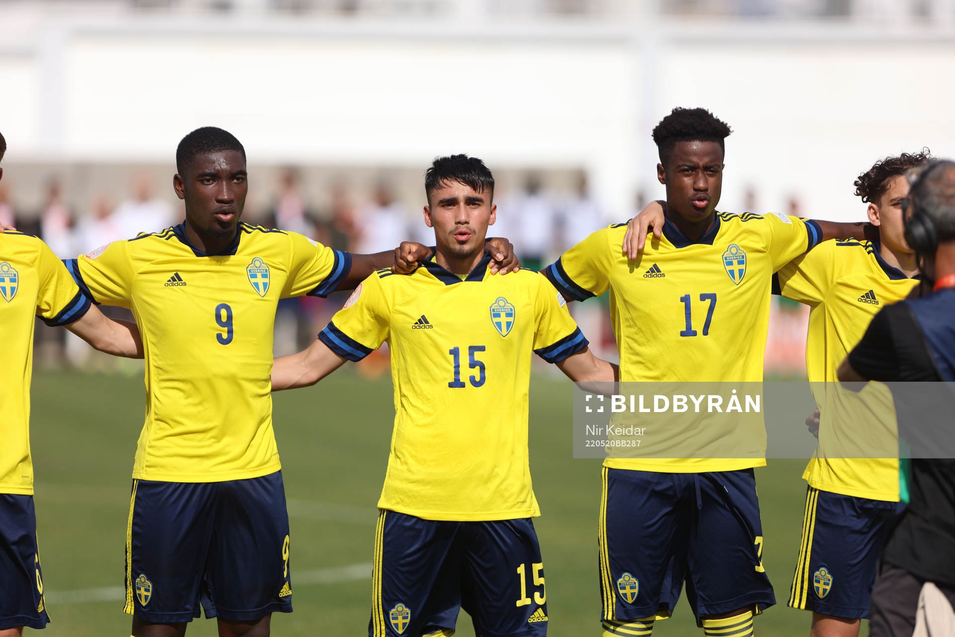 Emmanuel Tannor, Alexander Hughes and Djoseph Bangala of