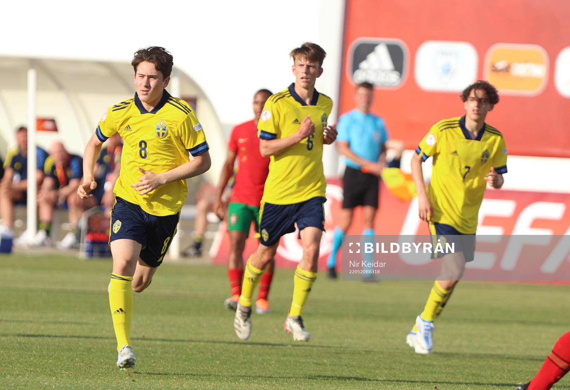 Marco Olsson Valdés Kazper Karlsson and  Taha Ayariduring