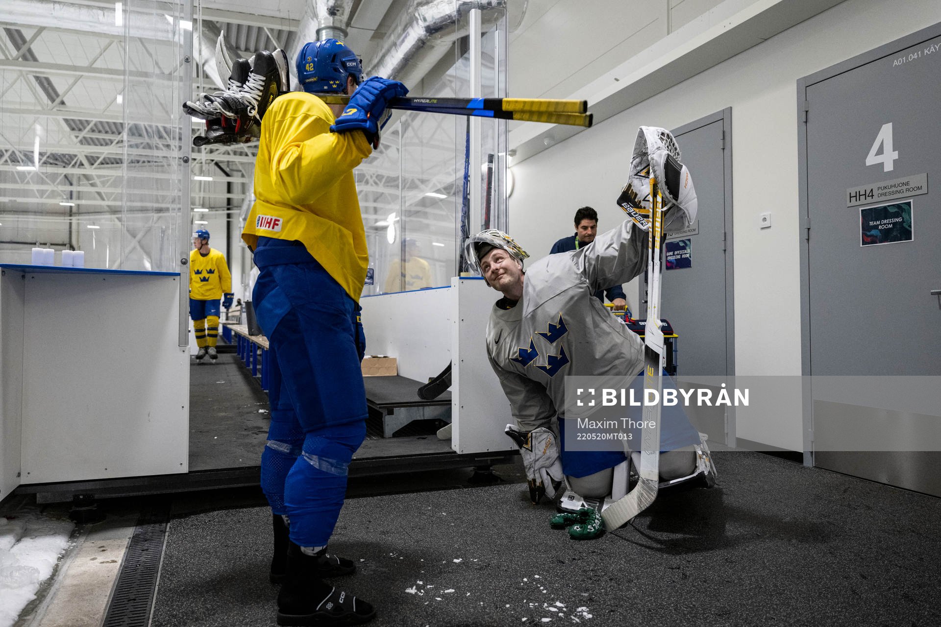 Goaltender Linus Ullmark