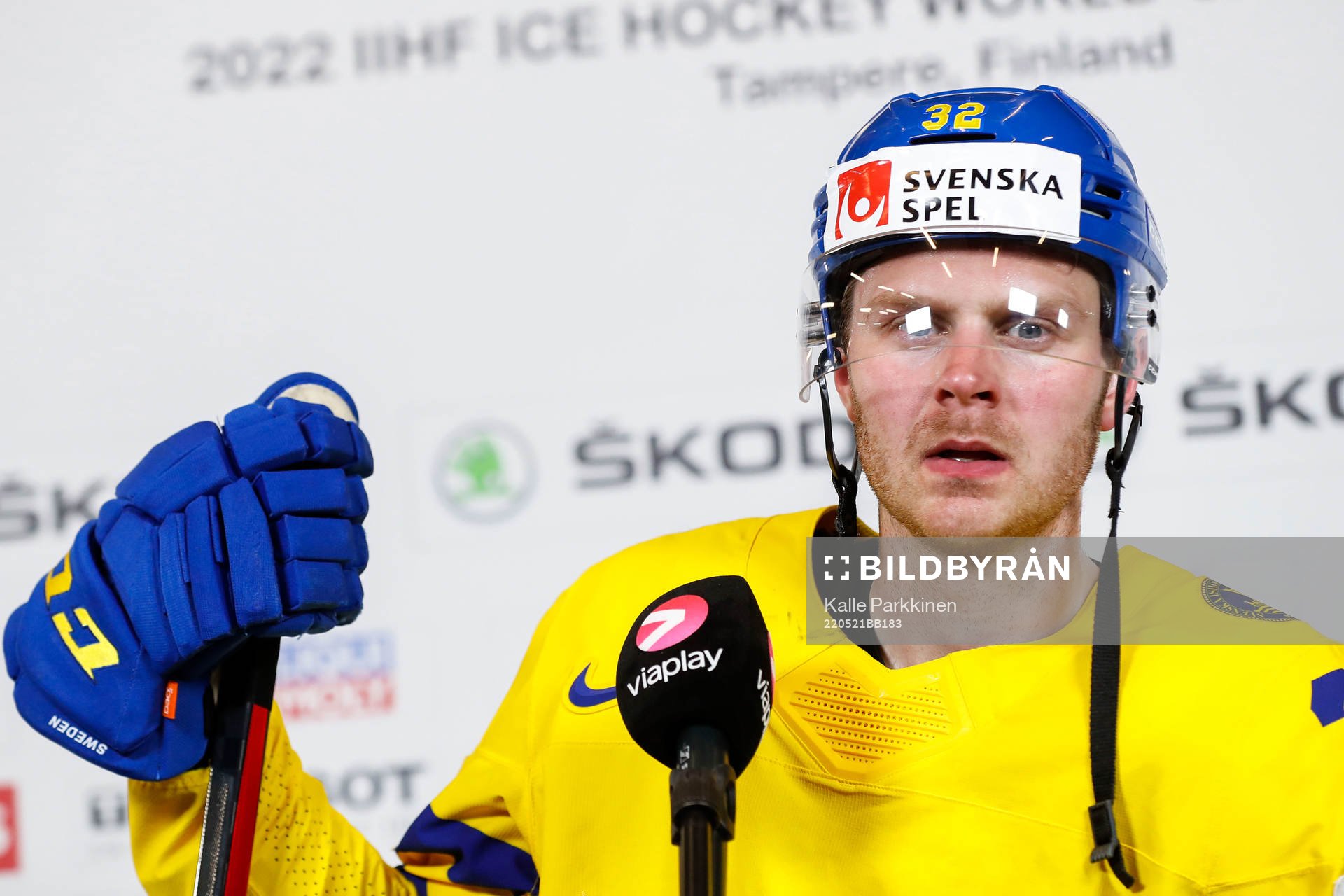 Lucas Wallmark of Sweden