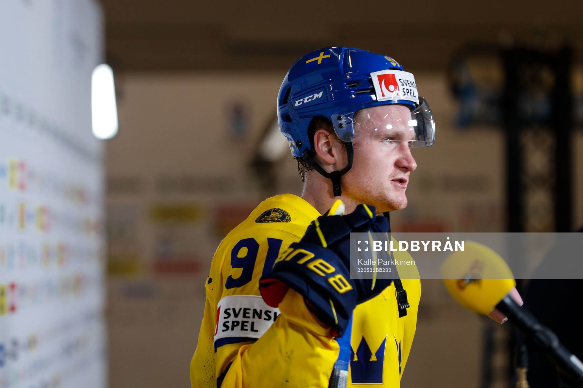 Carl Grundström of Sweden