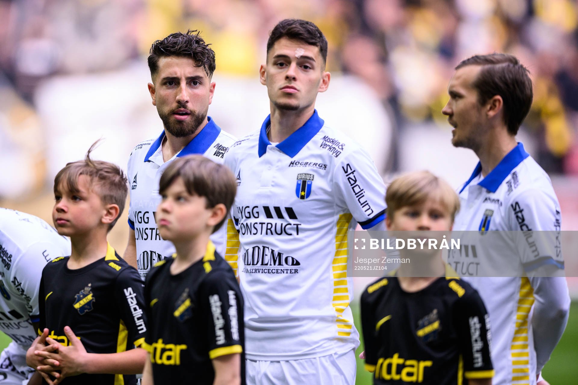 Sirius Moustafa Zeidan, Laorent Shabani och Patrik Karlsson