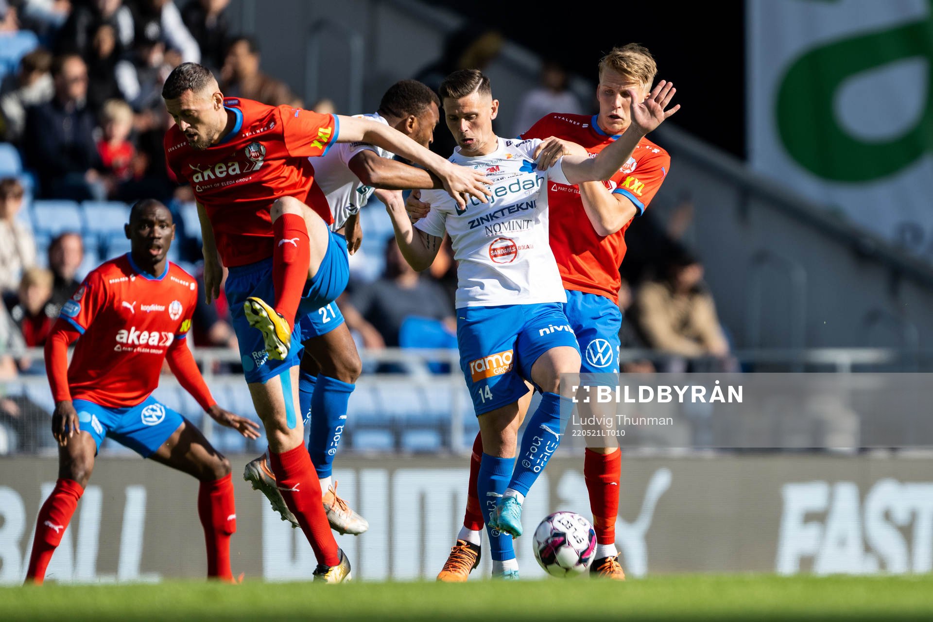Värnamos Marcus Antonsson och Helsingborgs Albert Ejupi