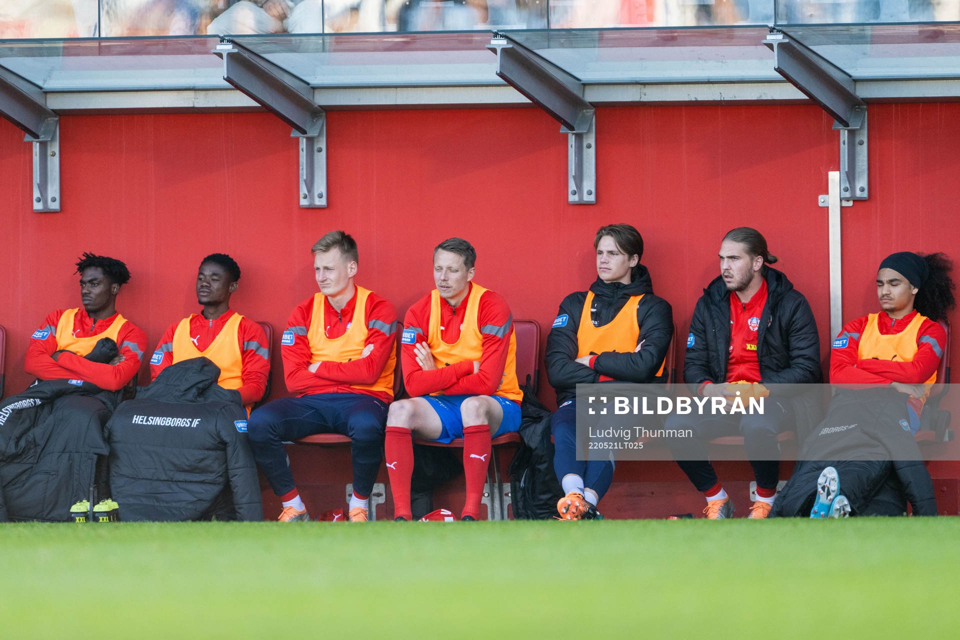 Helsingborgs Benjamin Acquah, Joseph Amoako, Rasmus