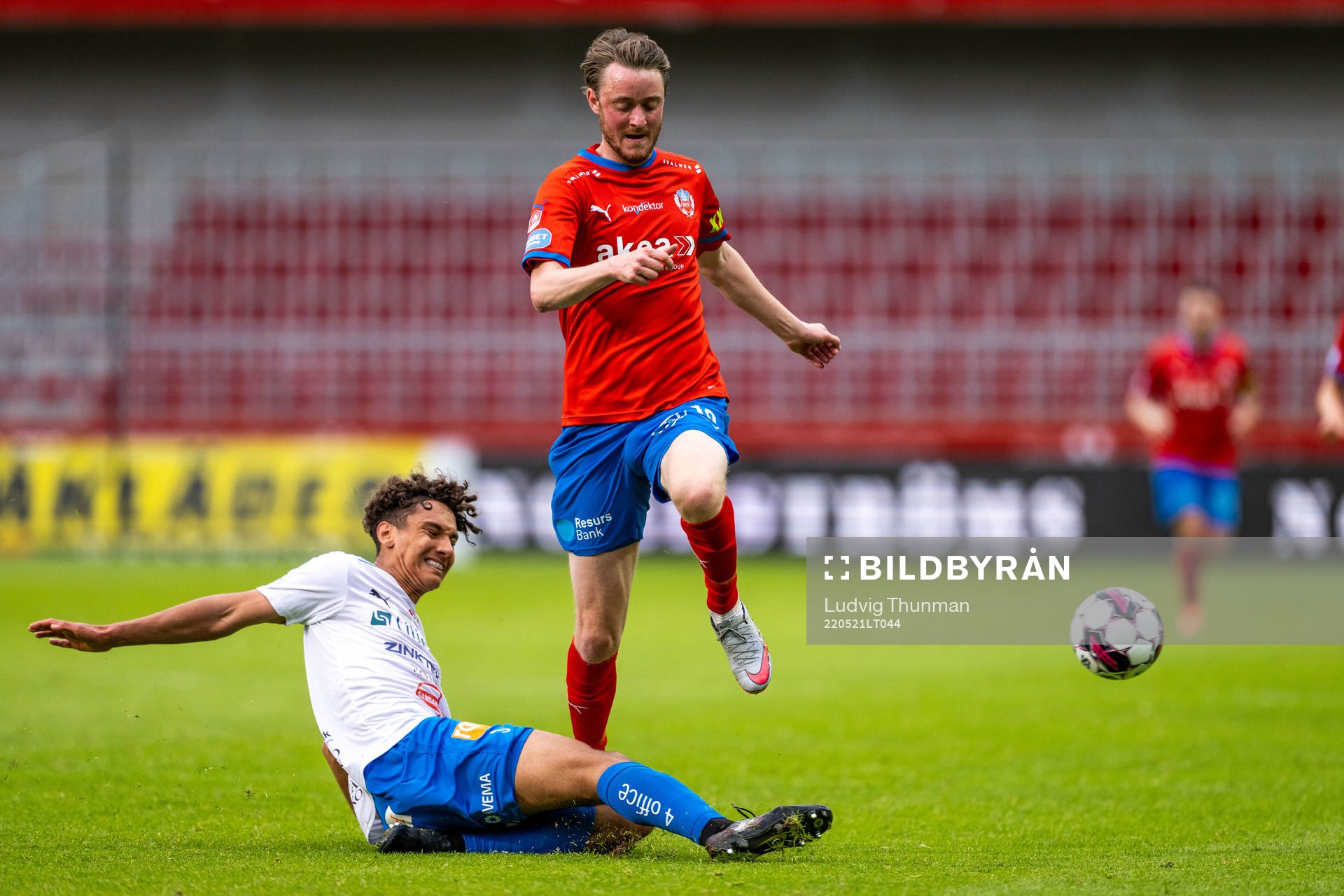 Värnamos Robin Tihi och Helsingborgs Rasmus Jönsson