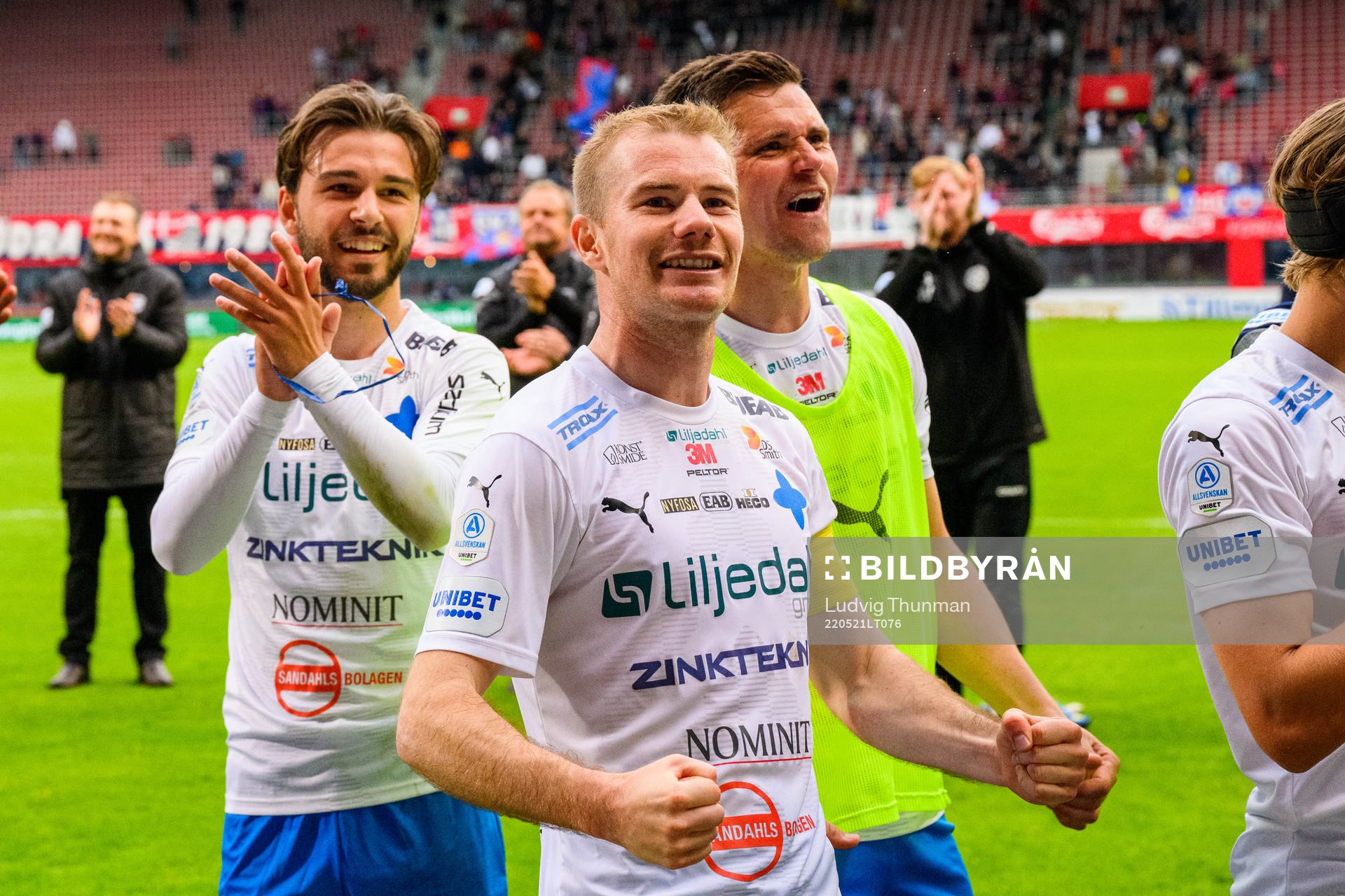 Värnamos Freddy Winsth, Marcus Antonsson och Edvin