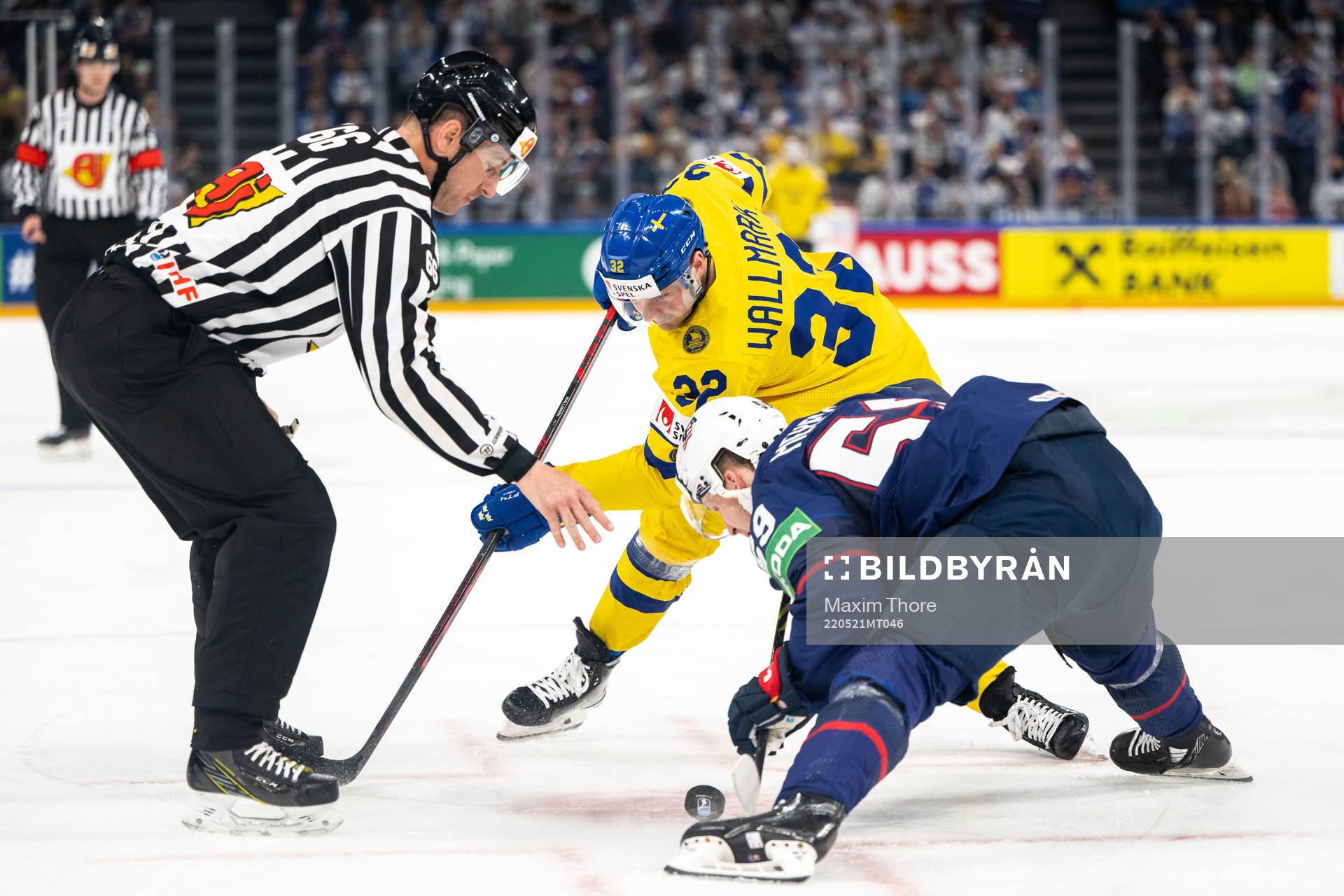 Lucas Wallmark of Sweden and Ben Meyers of USA