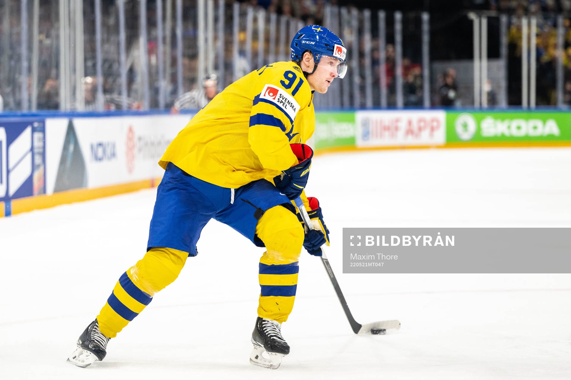 Carl Grundström of Sweden