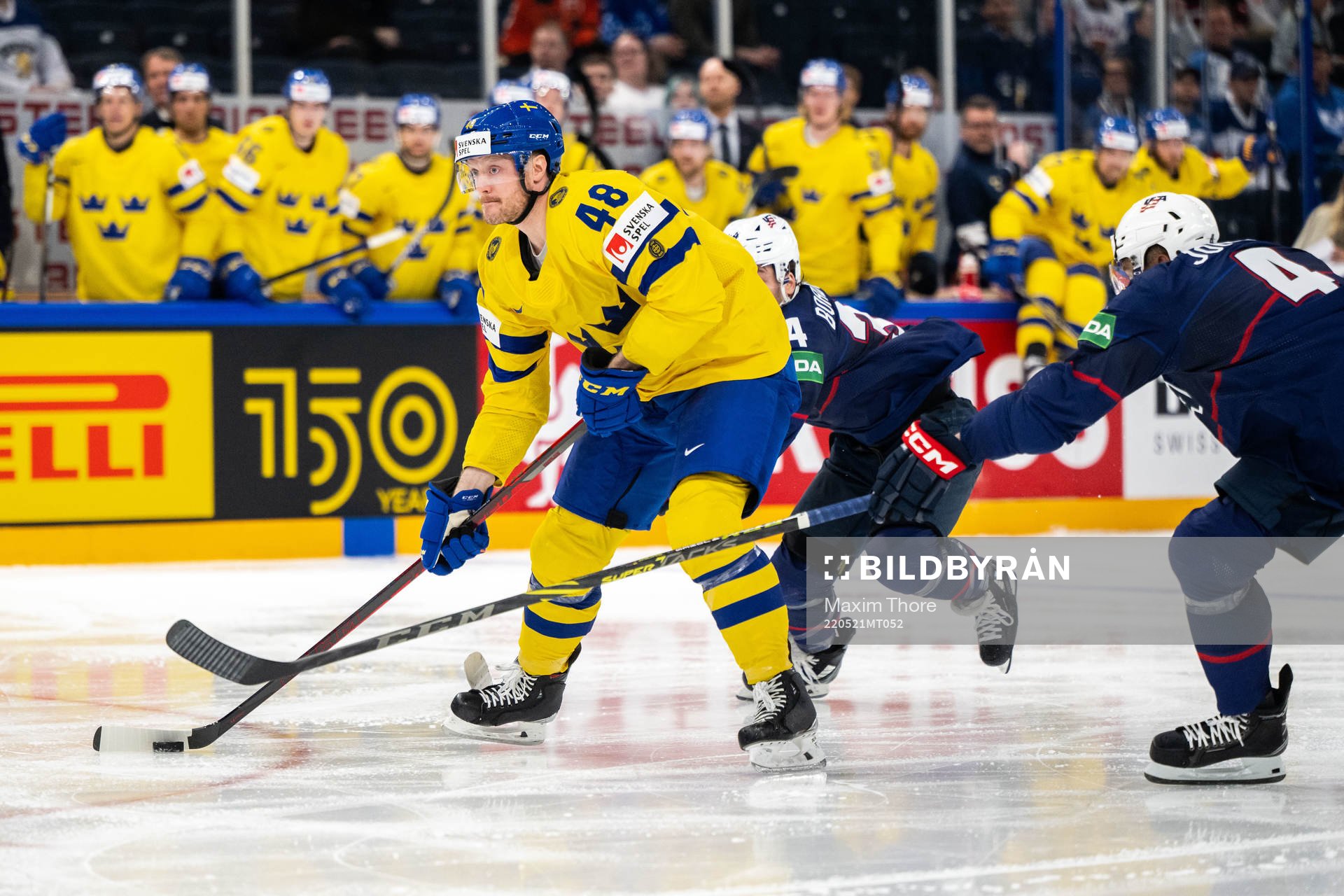 Carl Klingberg of Sweden