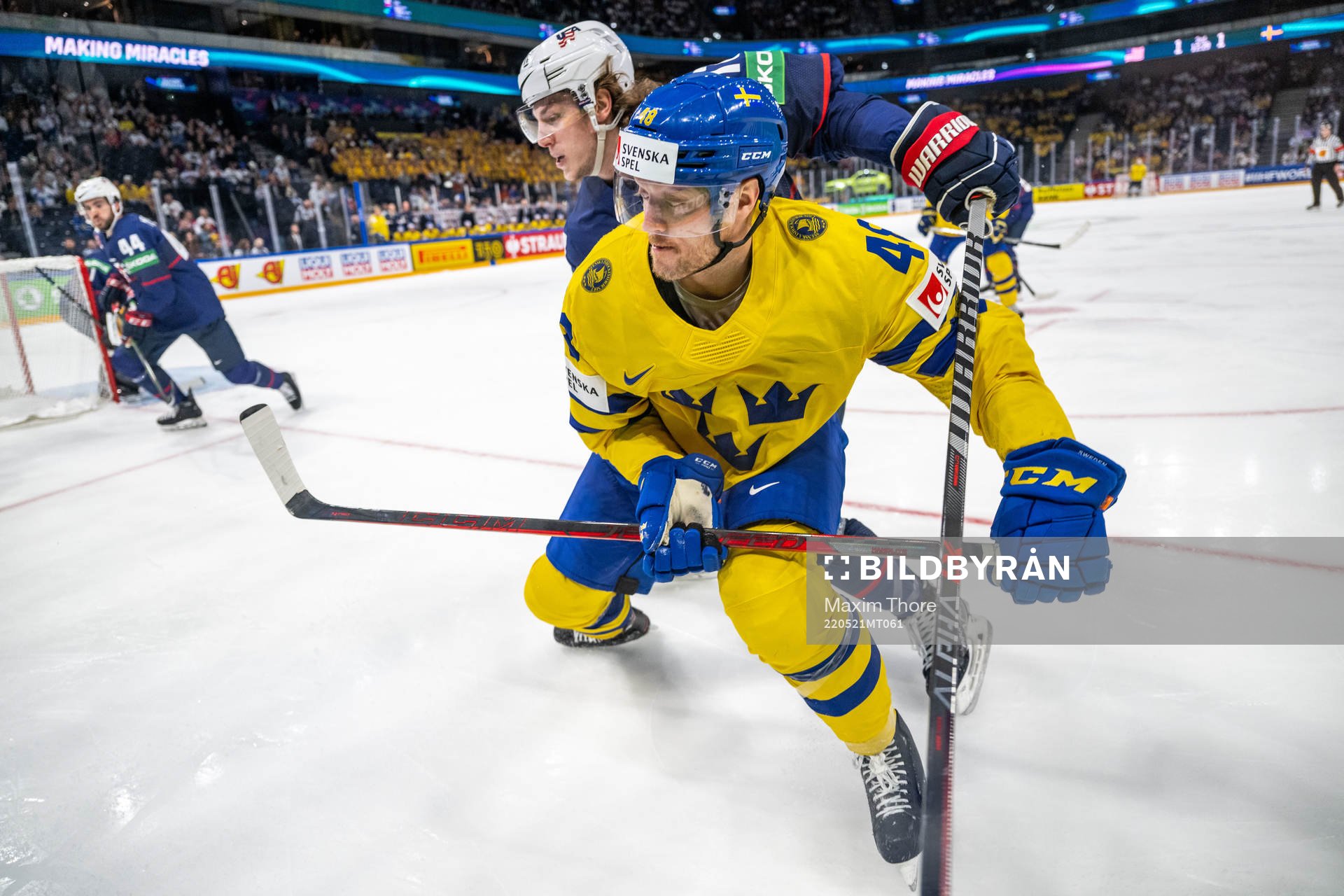 Carl Klingberg of Sweden