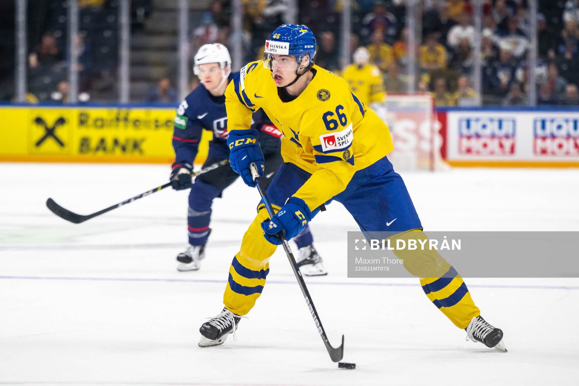 Nils Åman of Sweden