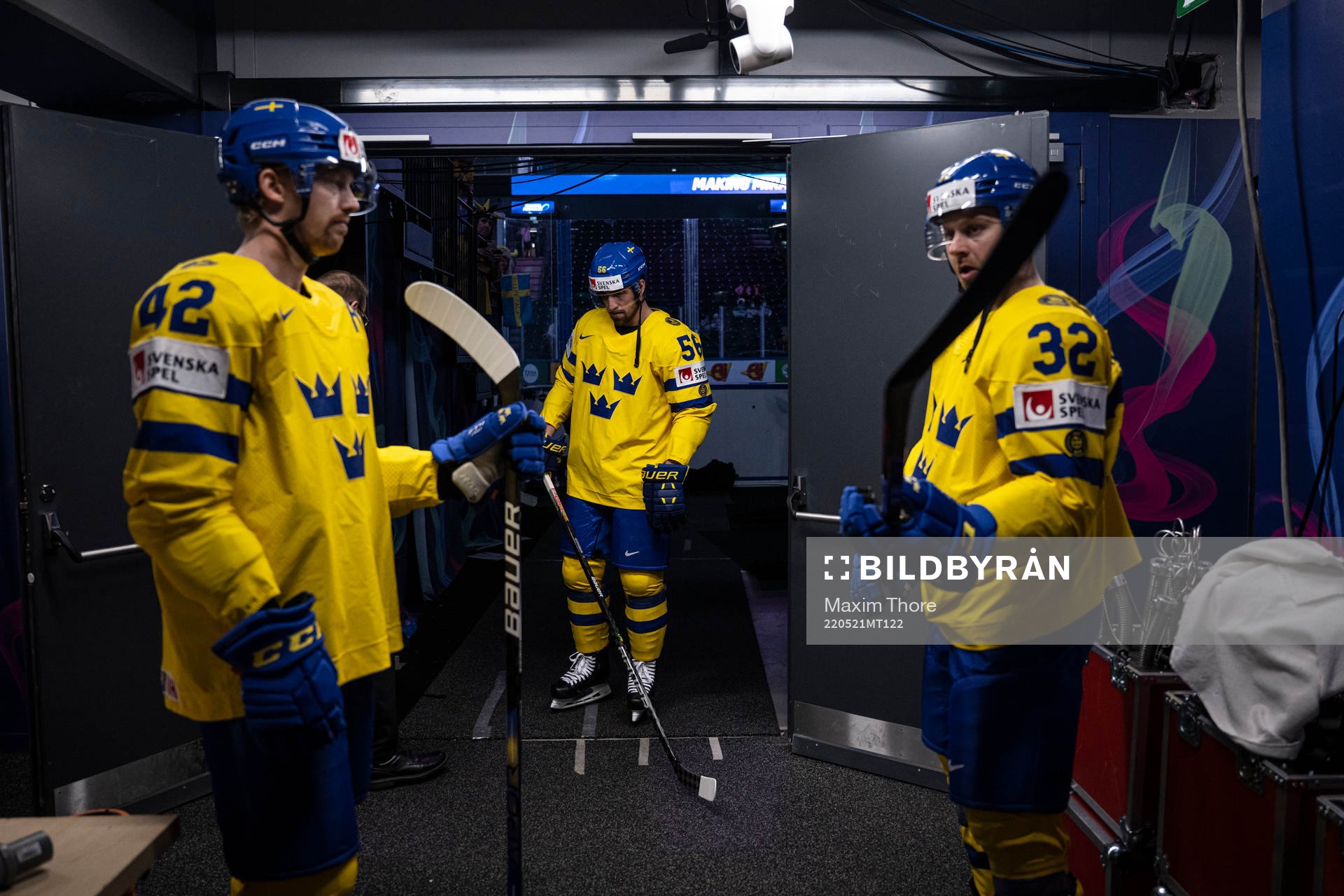 Joakim Nordström, Erik Gustafsson and Lucas Wallmark of