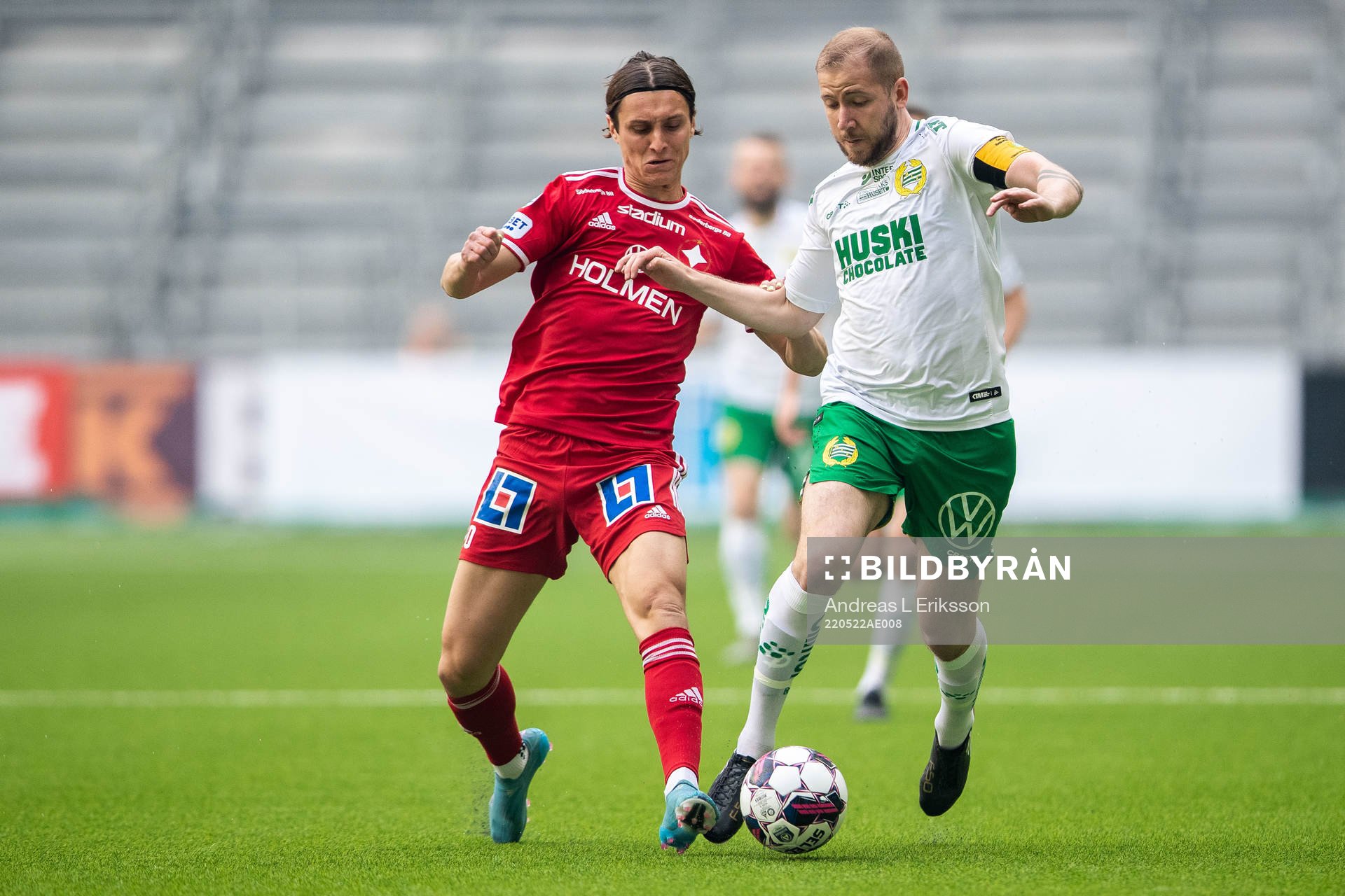 IFK Norrköpings Jonathan Levi och Hammarbys Darijan Bojanic
