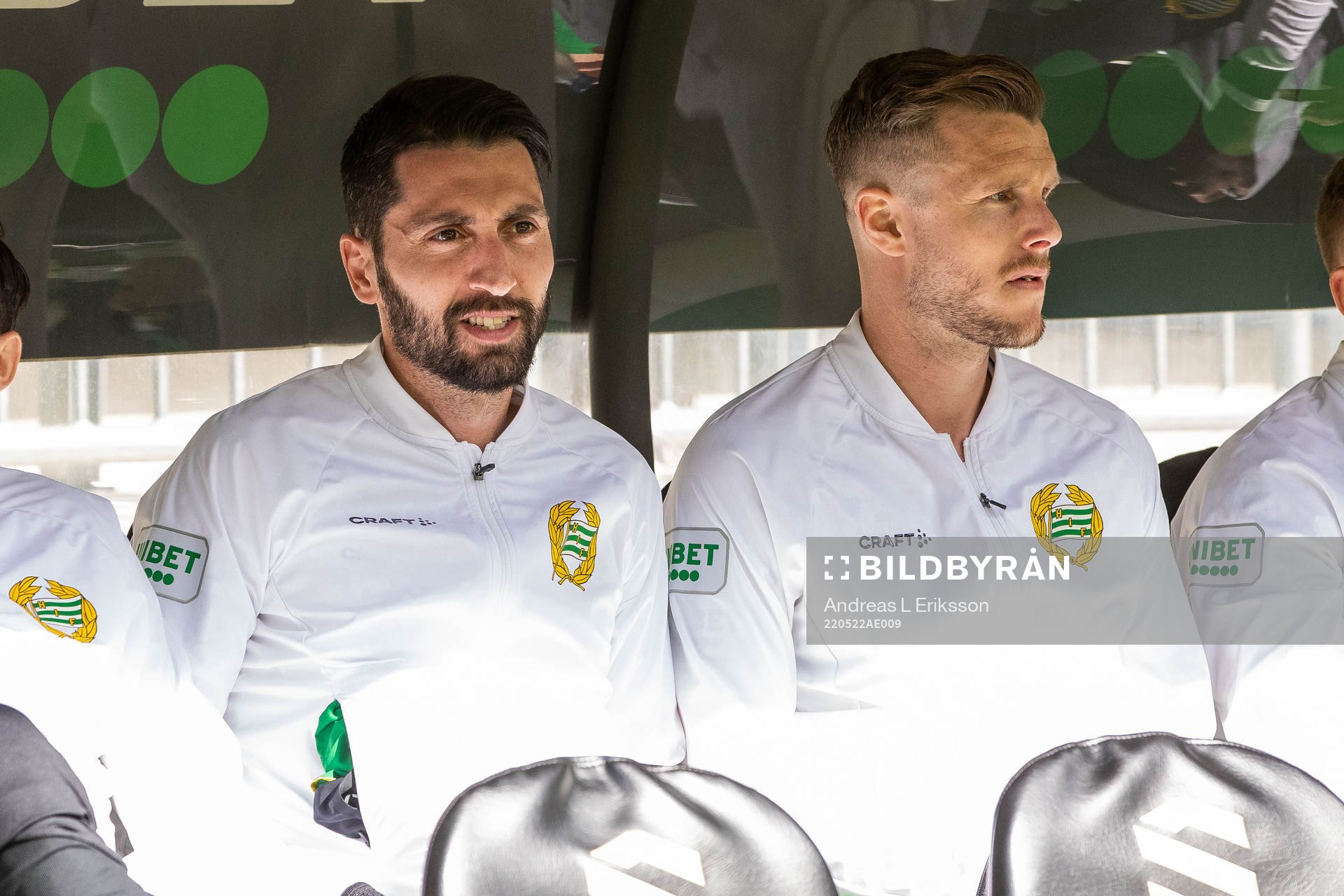 Hammarbys målvakt Oliver Dovin