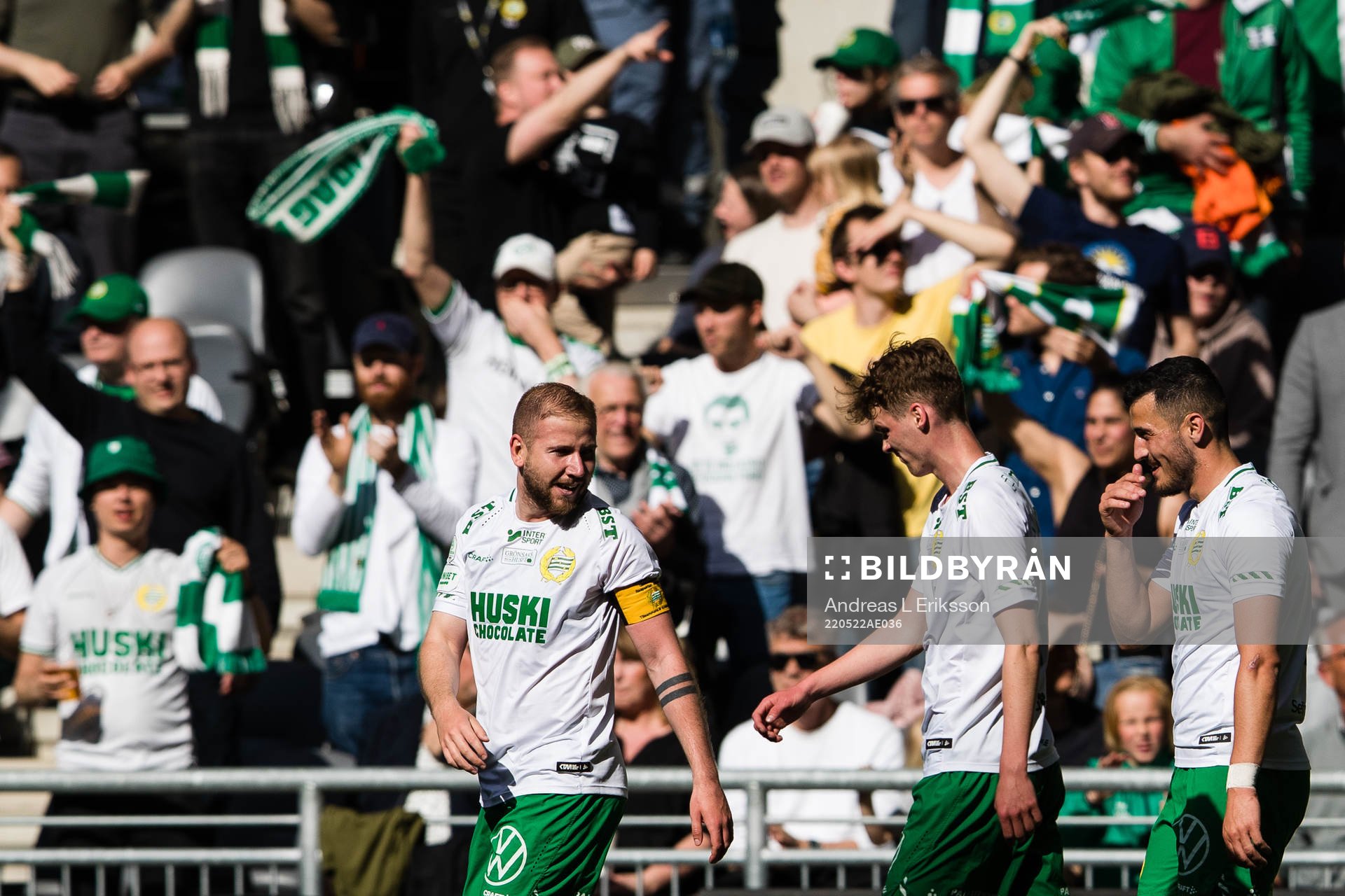 Hammarbys Darijan Bojanic jublar